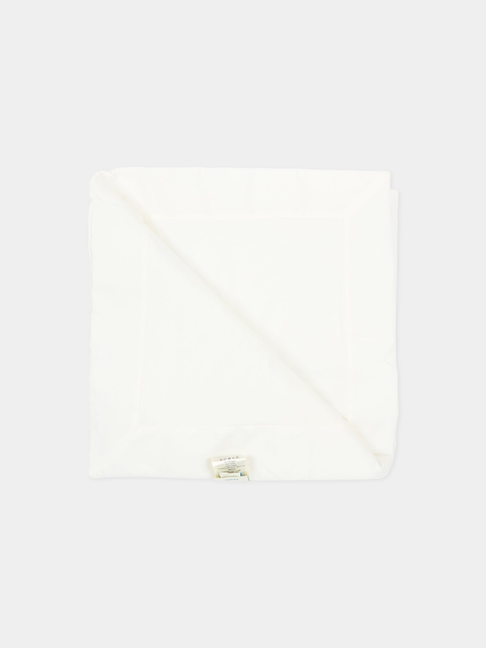 Coperta avorio per neonati con cavallo a dondolo,Fendi Kids,BUJ334 AVW8 F0ZA0