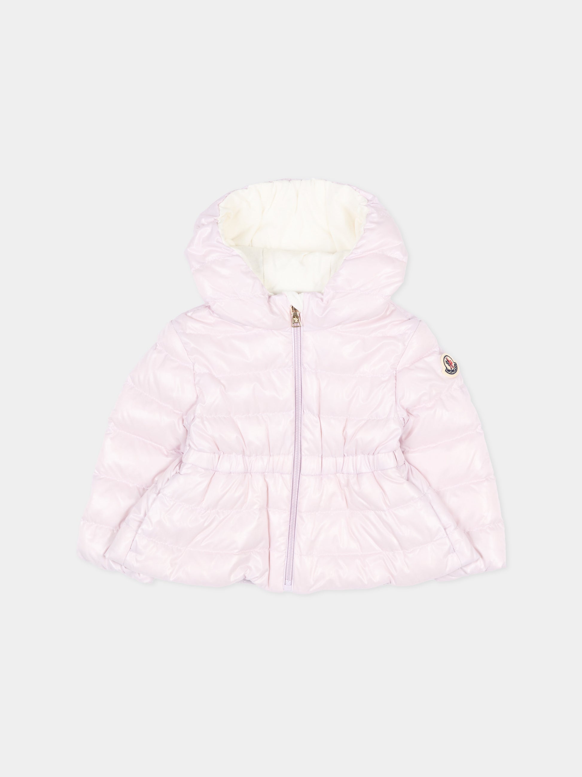 Piumino lilla  Pinar  per neonata,Moncler Kids,L1951 1A00009 597Z8 509