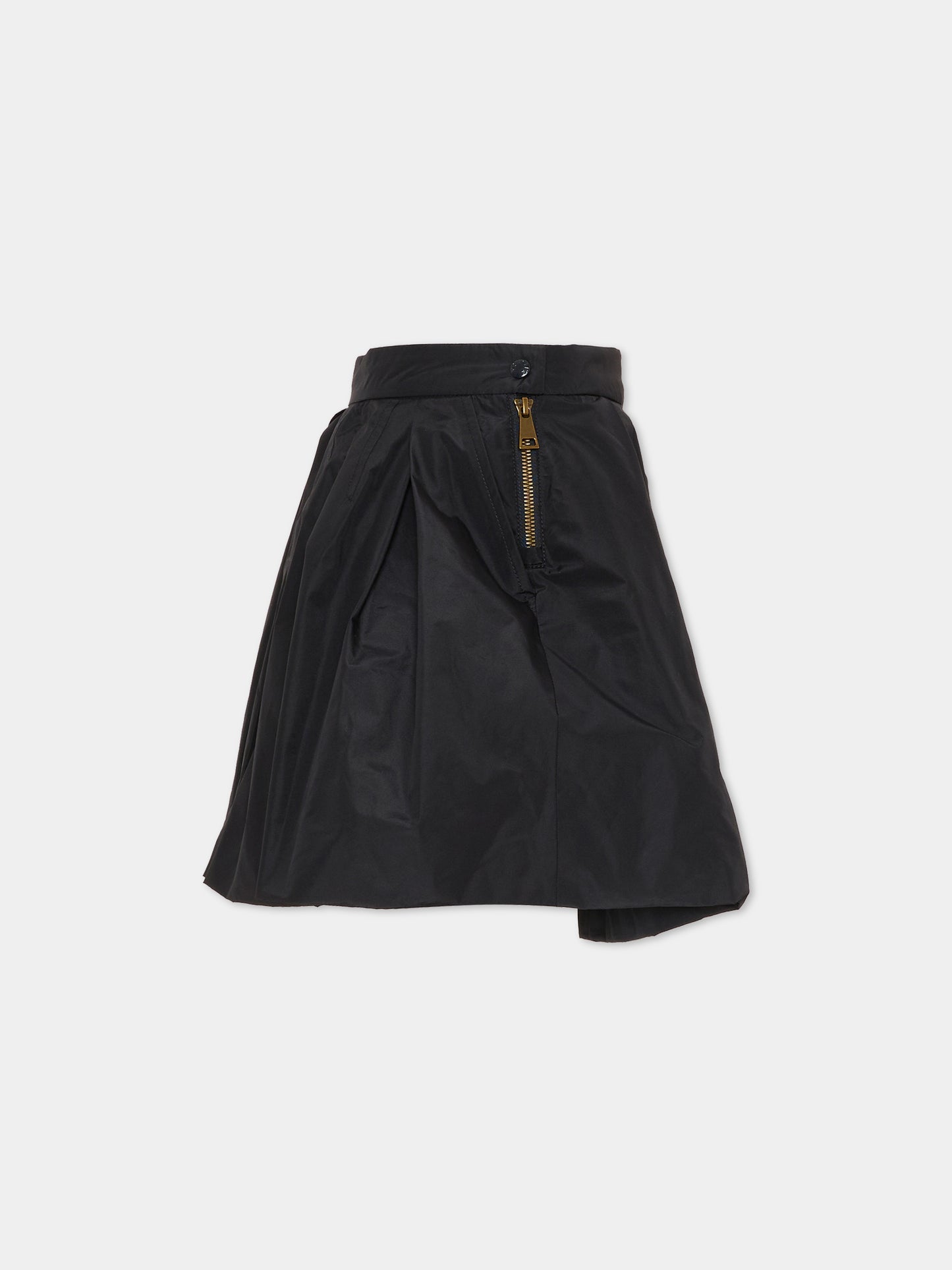 Shorts blu per bambina con logo,Moncler Kids,L1954 2B00002 598AK 77A