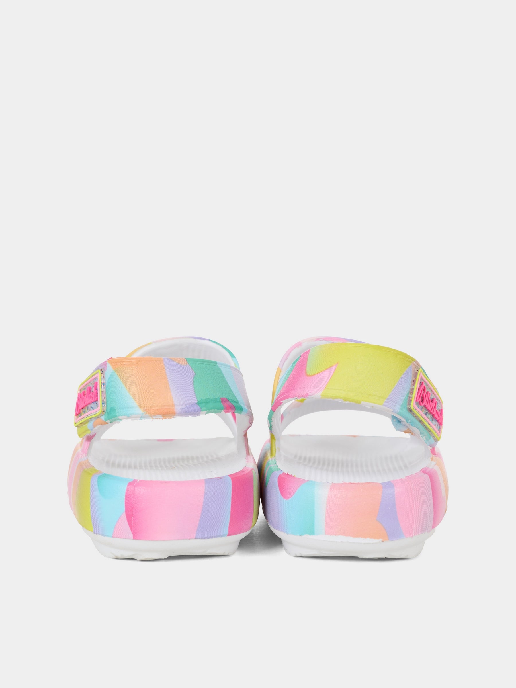 Sandali multicolor per bambina con cuori,Billieblush,U20692 47A