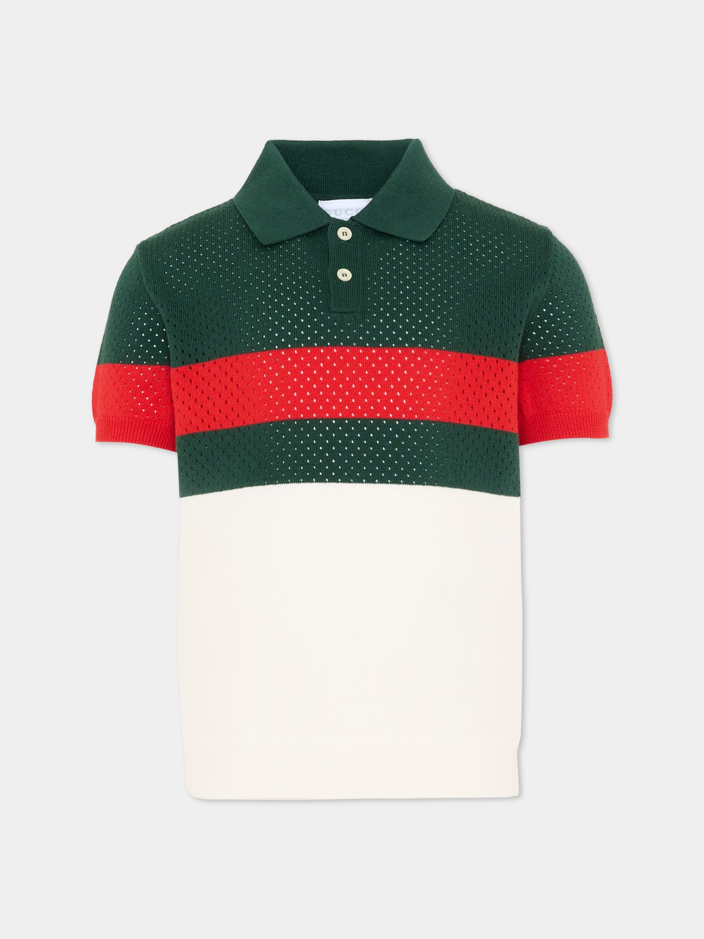 Multicolor striped polo for Boy