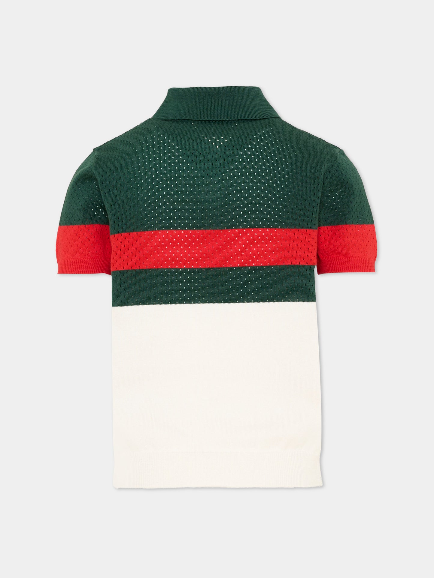 Multicolor striped polo for Boy