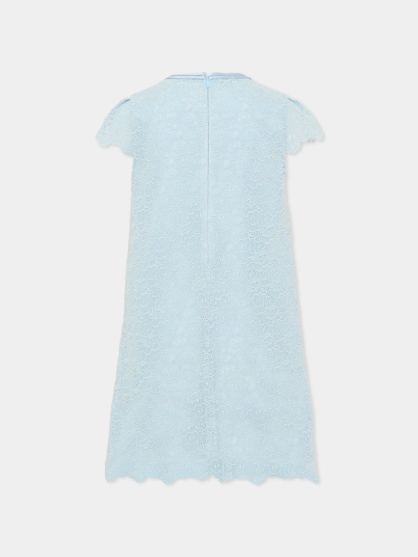 Light blue lace dress for Girl