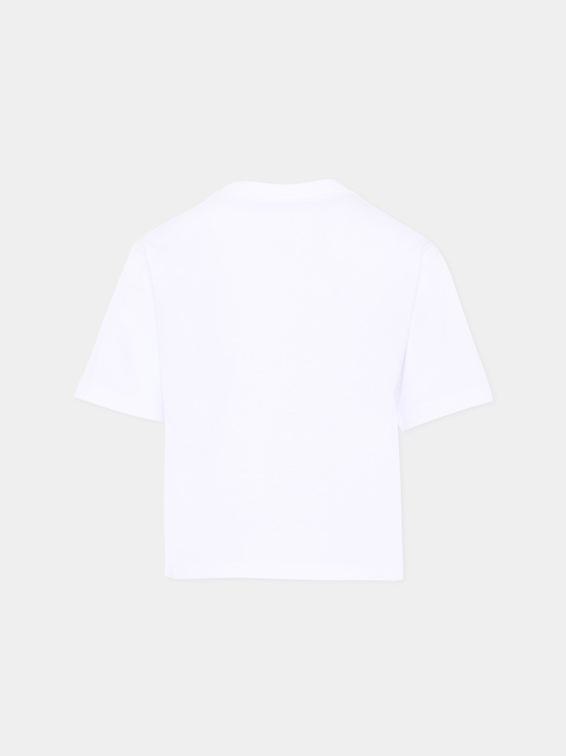 T-Shirt bianca per bambini con logo,Gucci Kids,855551 XJHO7 9055