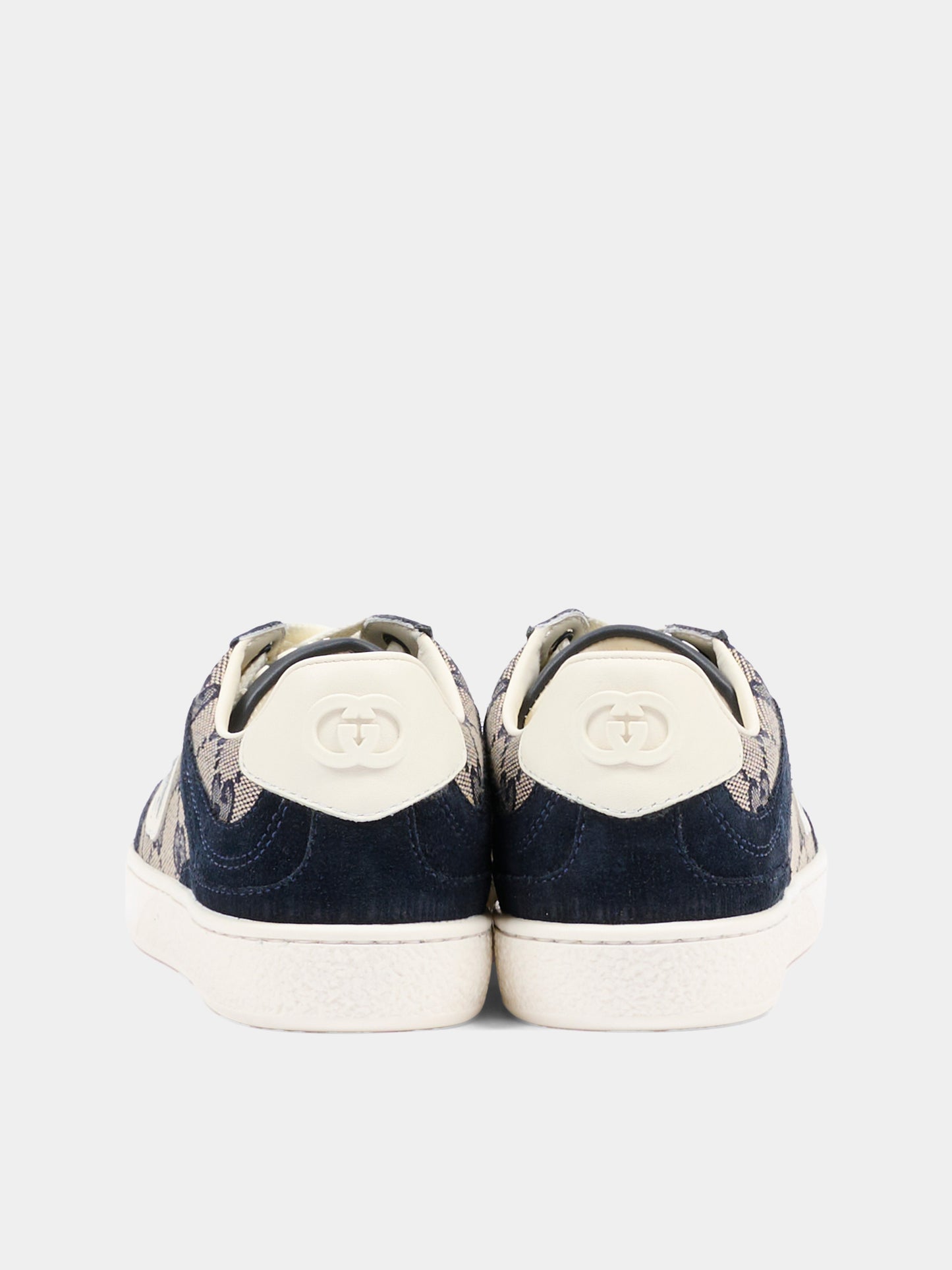 Sneakers G74 blu per bambini con GG,Gucci Kids,812674 AAE2T 4056