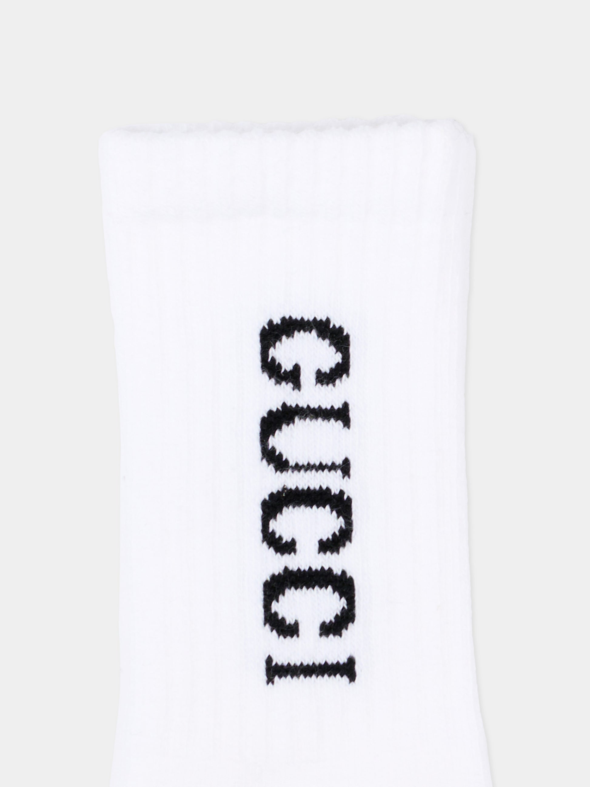 Calze bianche per neonati con Mr. HAppy,Gucci Kids,857167 3KAB7 9000
