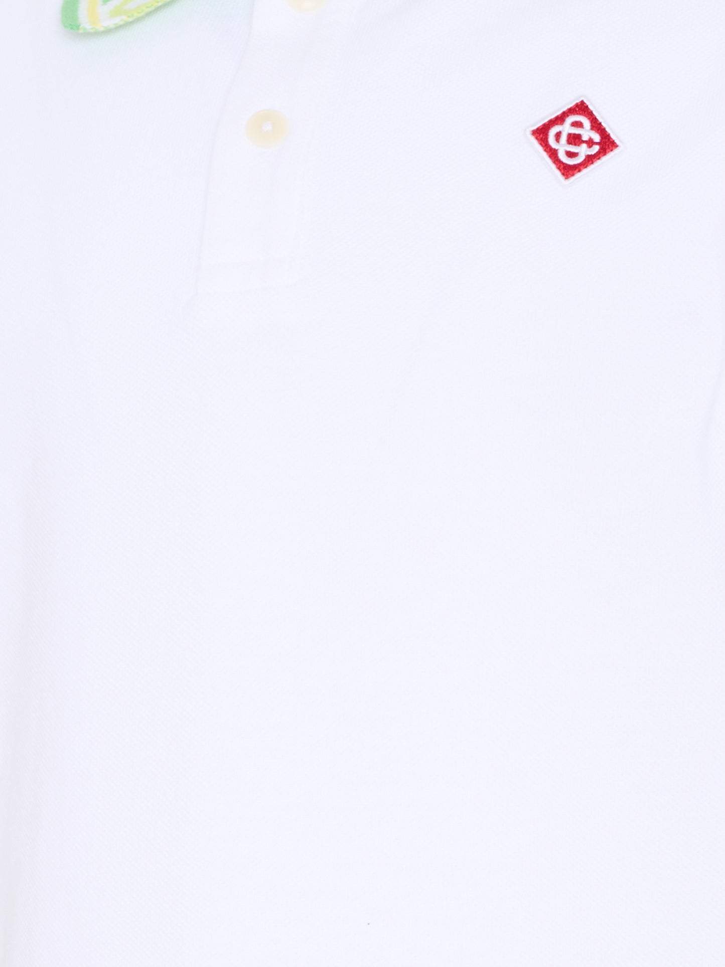 Polo bianca per bambino con onde,Casablanca,KSP26 JTP 370 01 B EX BC