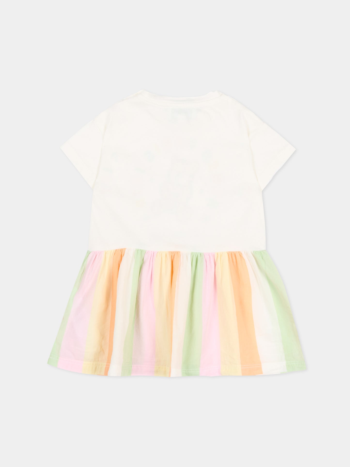Vestito multicolor Bubble Tiger per neonata,Kenzo Kids,K61819 S51