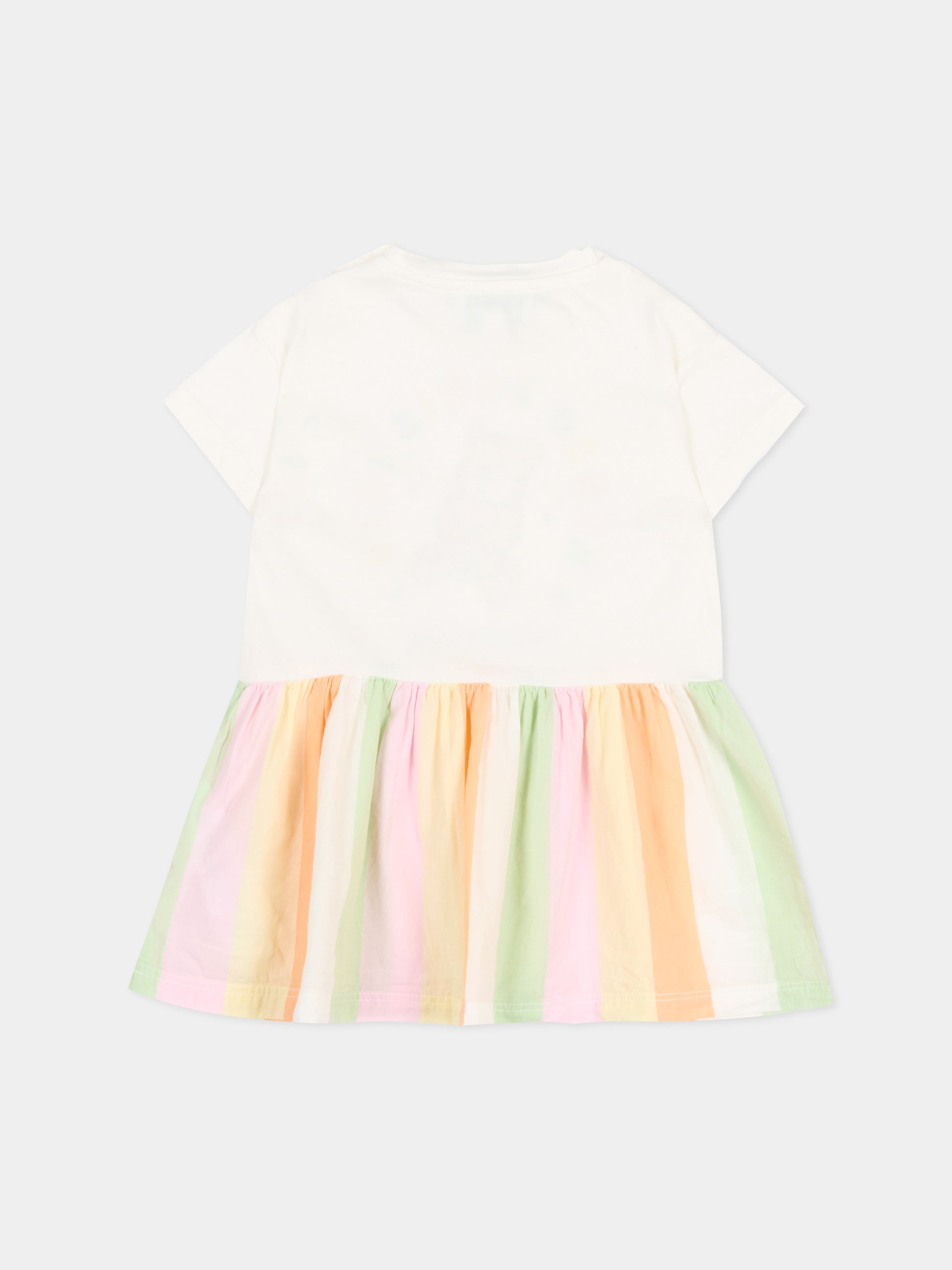 Vestito multicolor Bubble Tiger per neonata,Kenzo Kids,K61819 S51