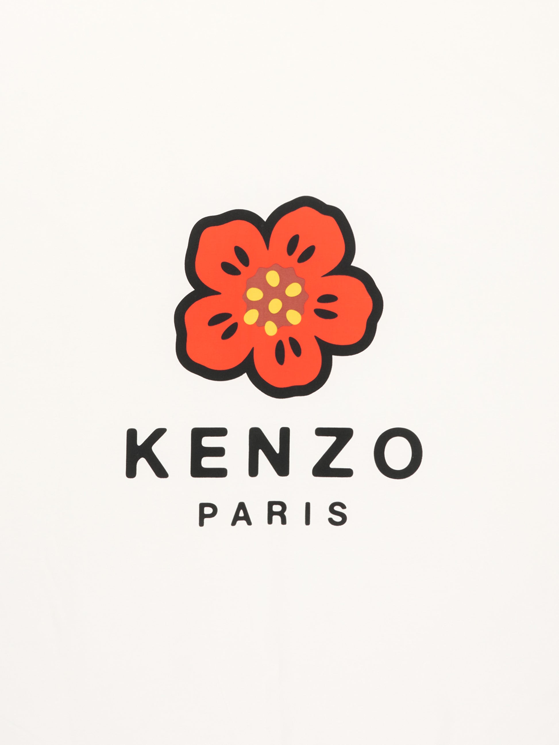 Coperta avorio per neonati con fiore Boke,Kenzo Kids,K61826 117