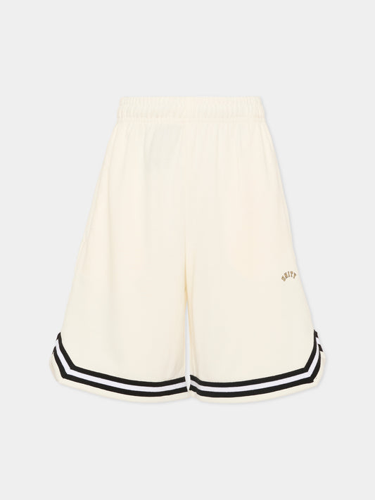 Shorts Adeen avorio per bambino con scritta,Molo,1S26H210 5632