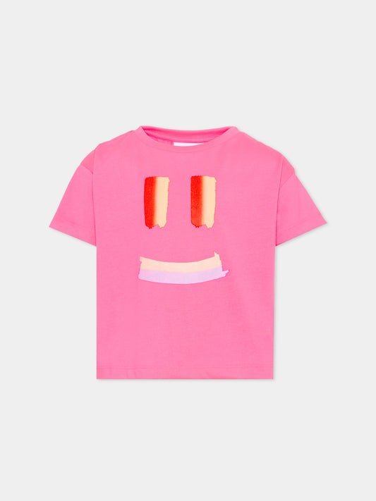 T-shirt fucsia Roseanna per bambina,Molo,2S26A202 5223
