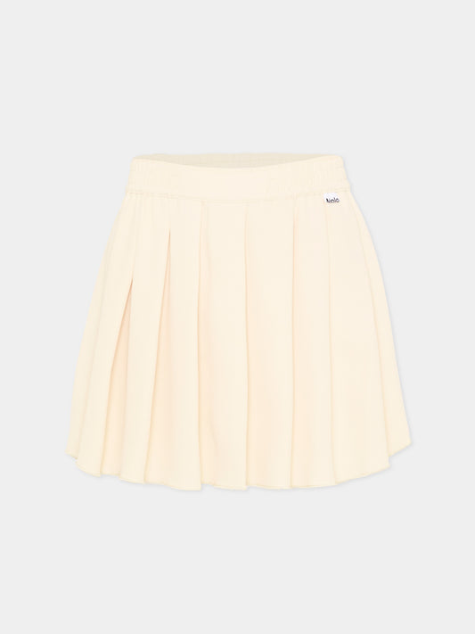 Gonna avorio Breeta per bambina,Molo,2S26D115 2444