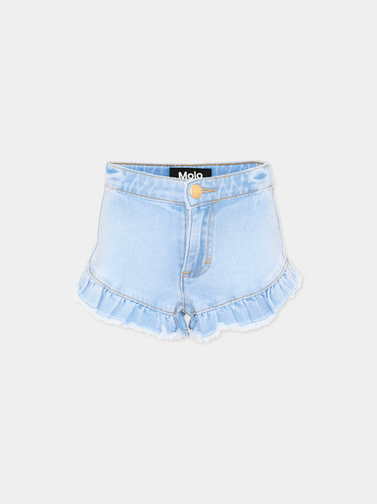 Shorts denim Agnetha per bambina,Molo,2S26H112 9484