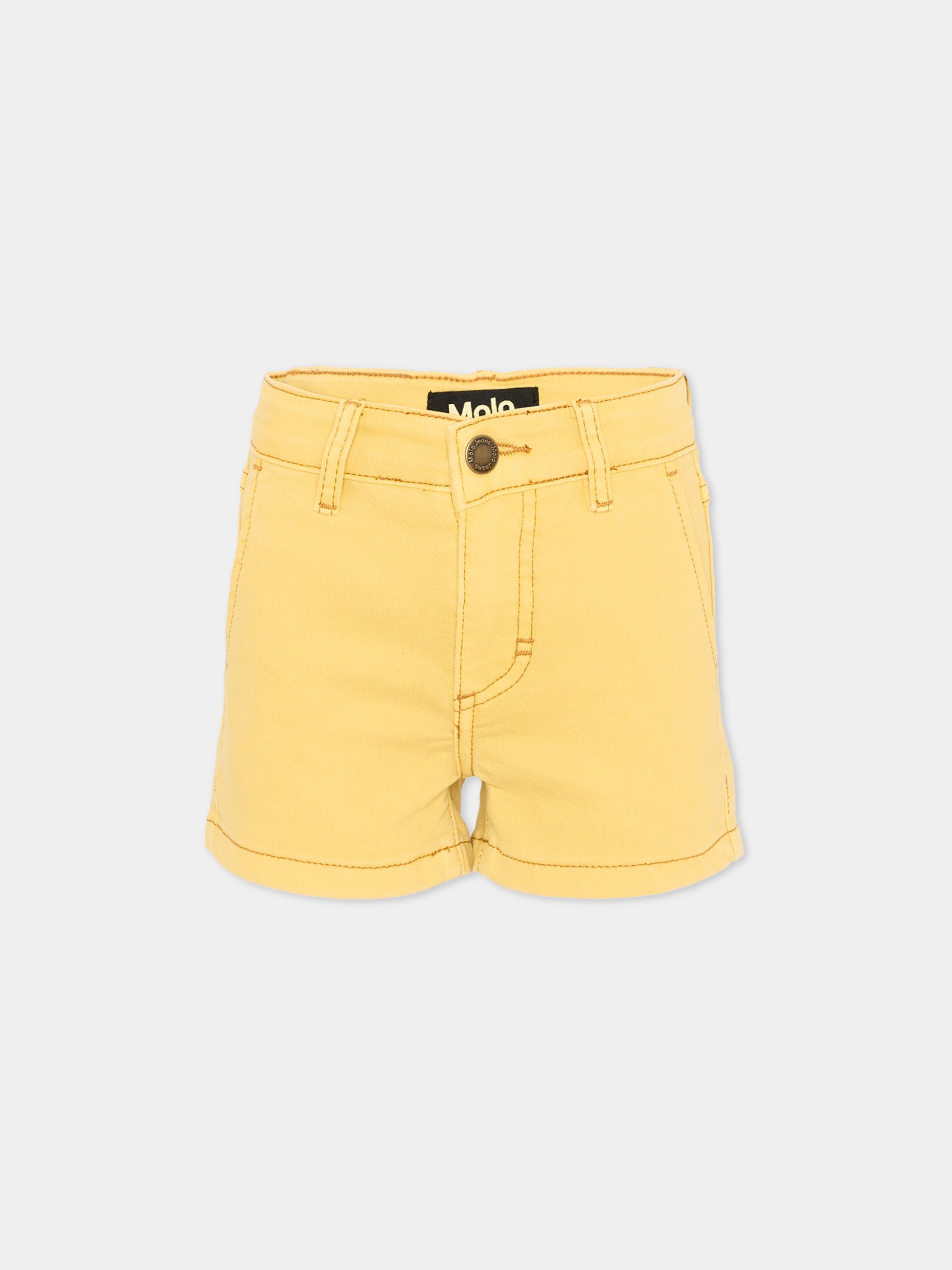 Shorts gialli Alvira per bambina,Molo,2S26H113 5620
