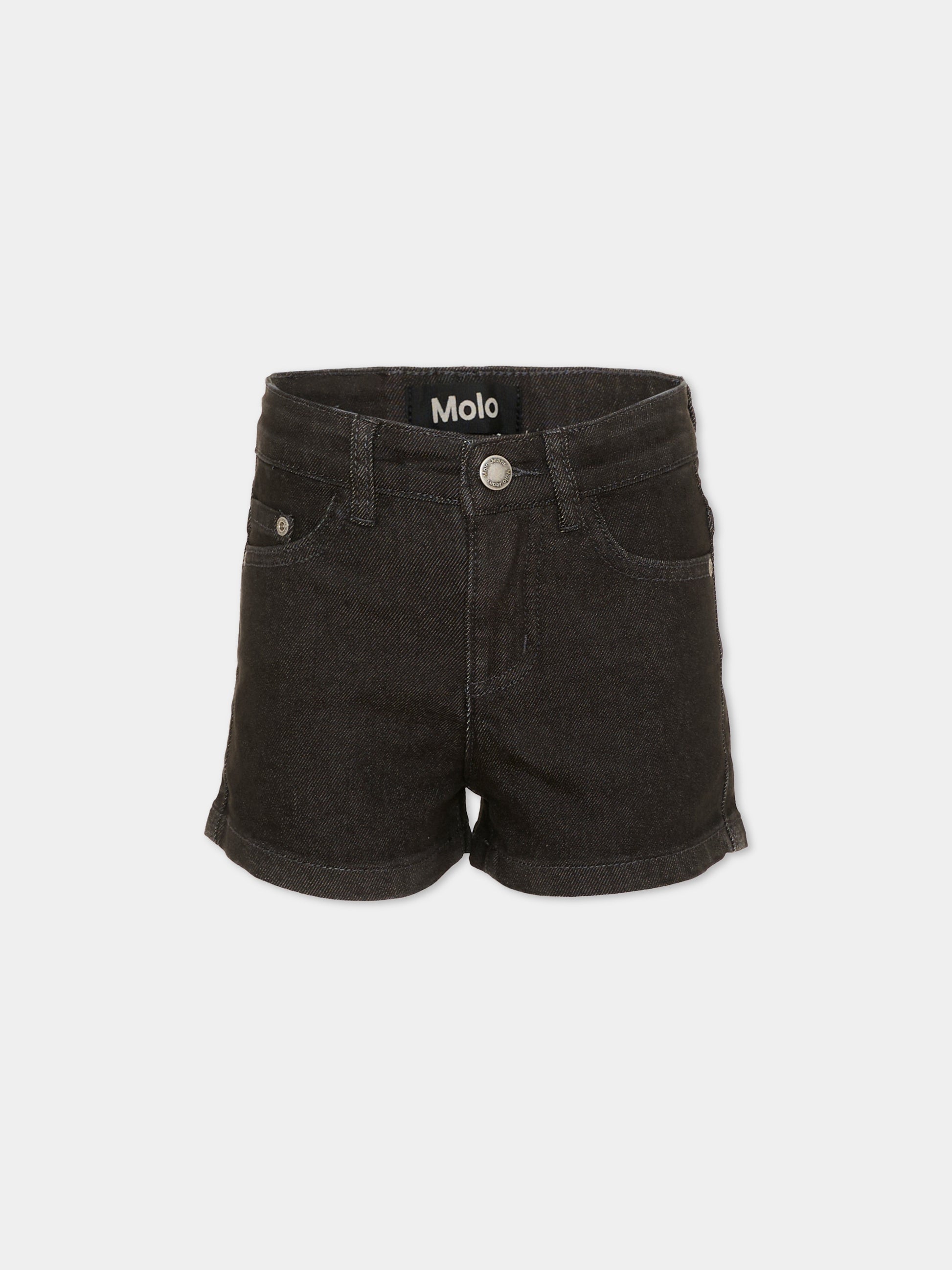 Shorts neri Amberly per bambina,Molo,2S26H115 5619