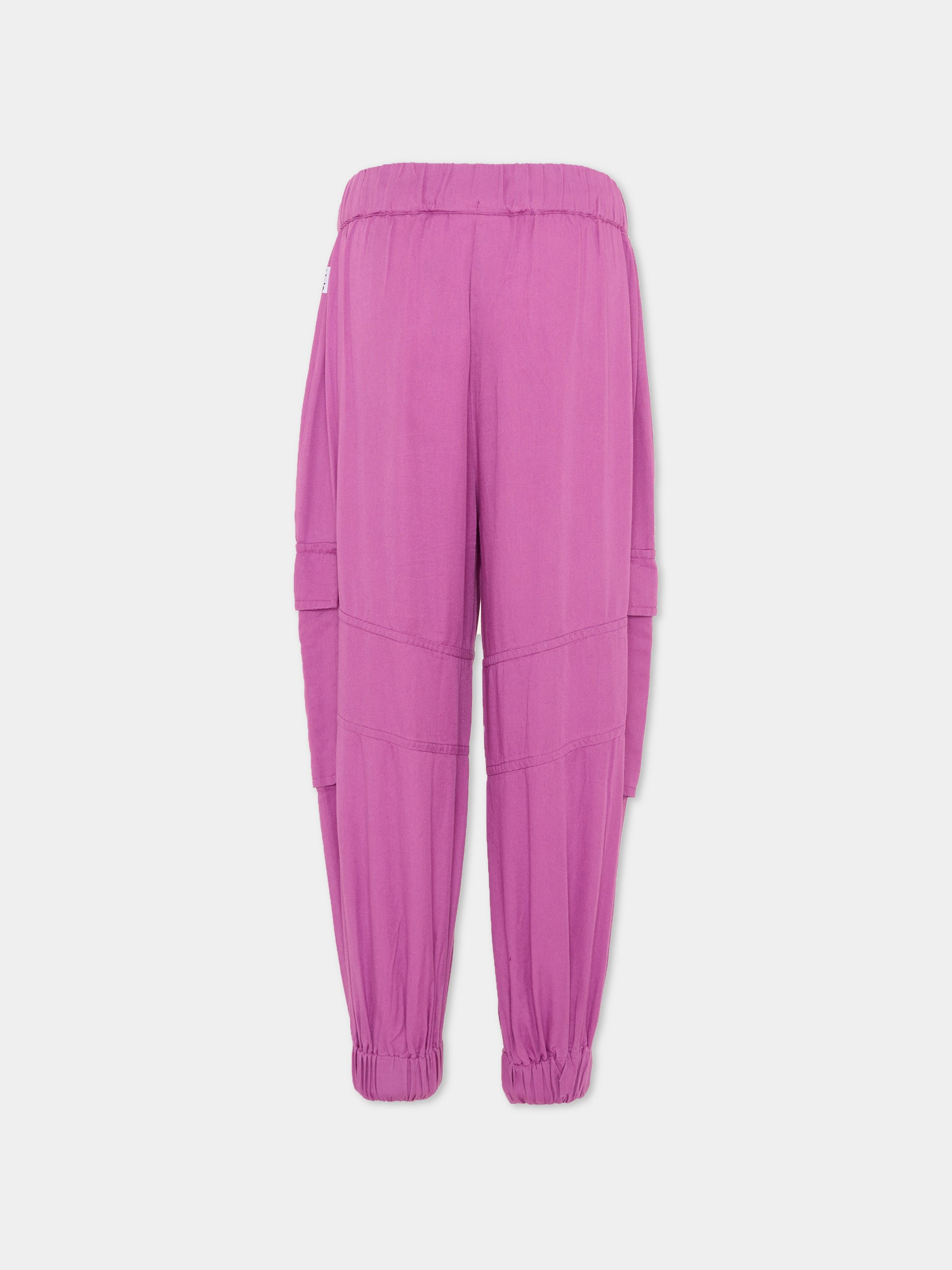 Pantaloni Aliki viola per bambina,Molo,2S26I106 5627