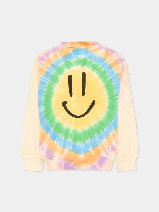 Felpa multicolor Marika per bambina tie-dye,Molo,2S26J205 9852