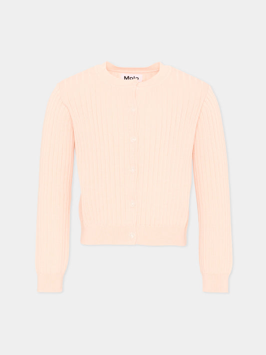 Cardigan Gloria rosa per bambina,Molo,2S26K307 5647