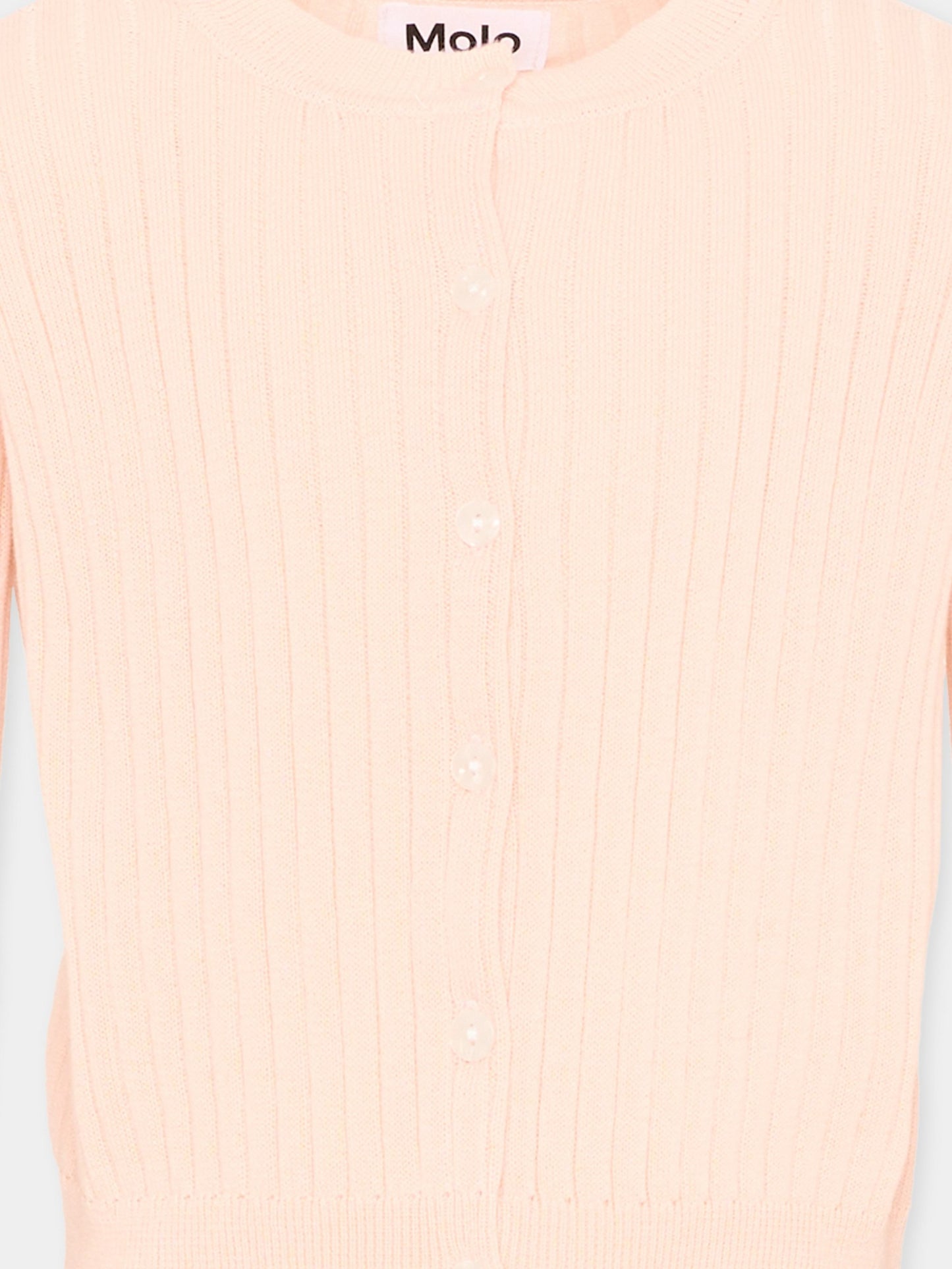 Cardigan Gloria rosa per bambina,Molo,2S26K307 5647