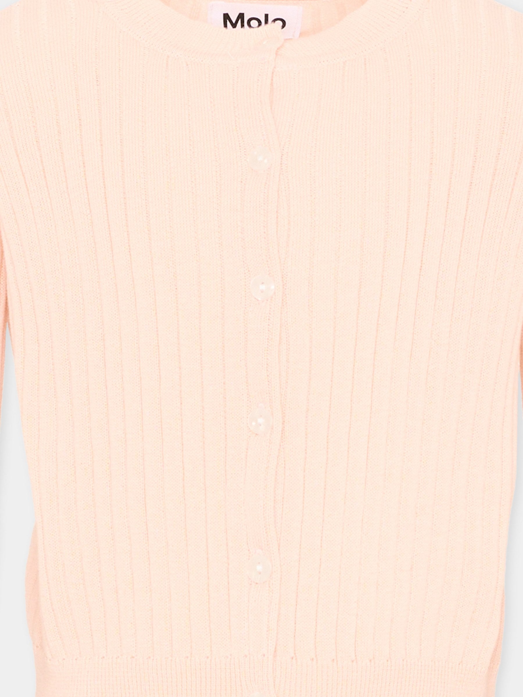 Cardigan Gloria rosa per bambina,Molo,2S26K307 5647