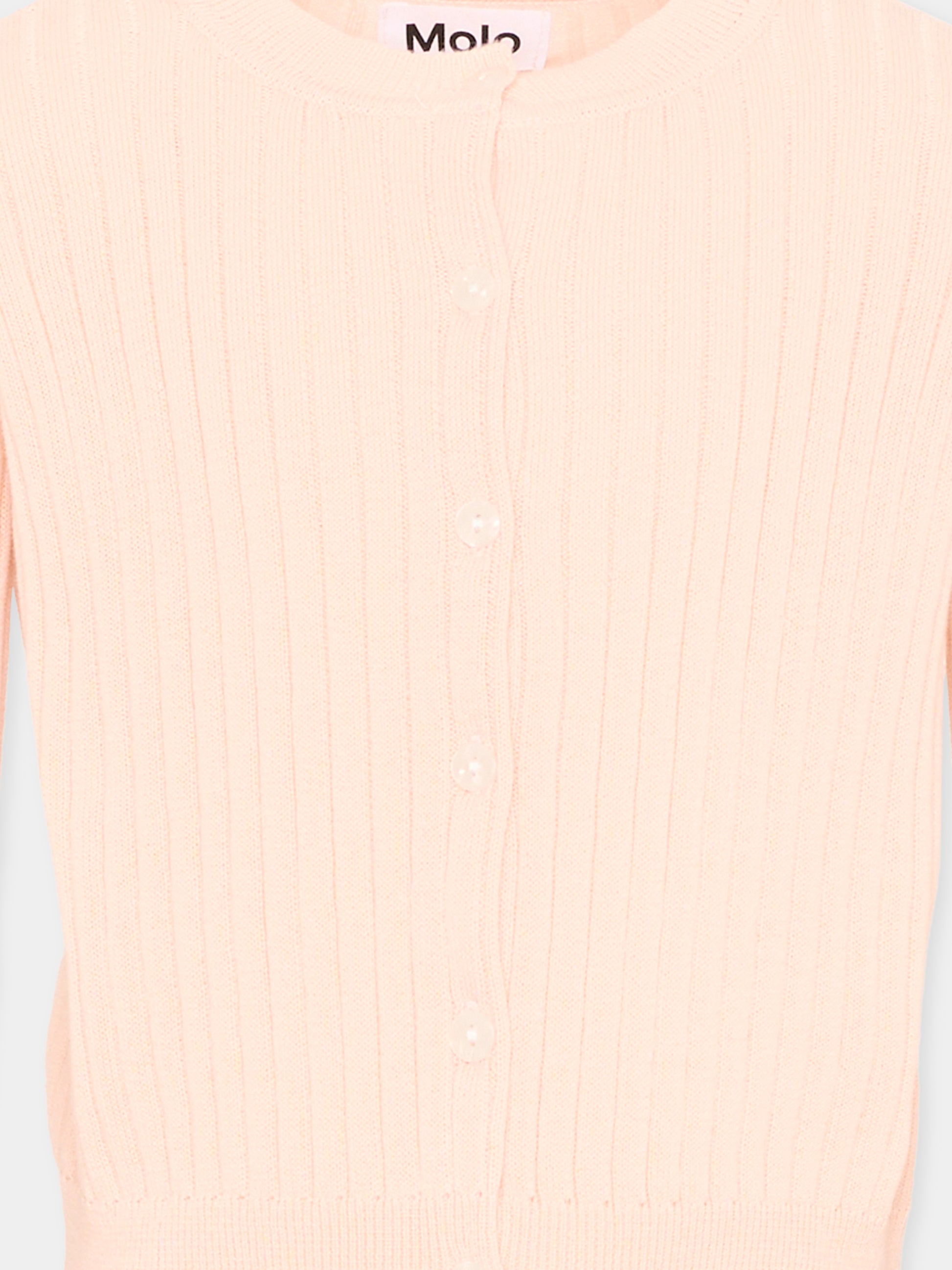 Cardigan Gloria rosa per bambina,Molo,2S26K307 5647