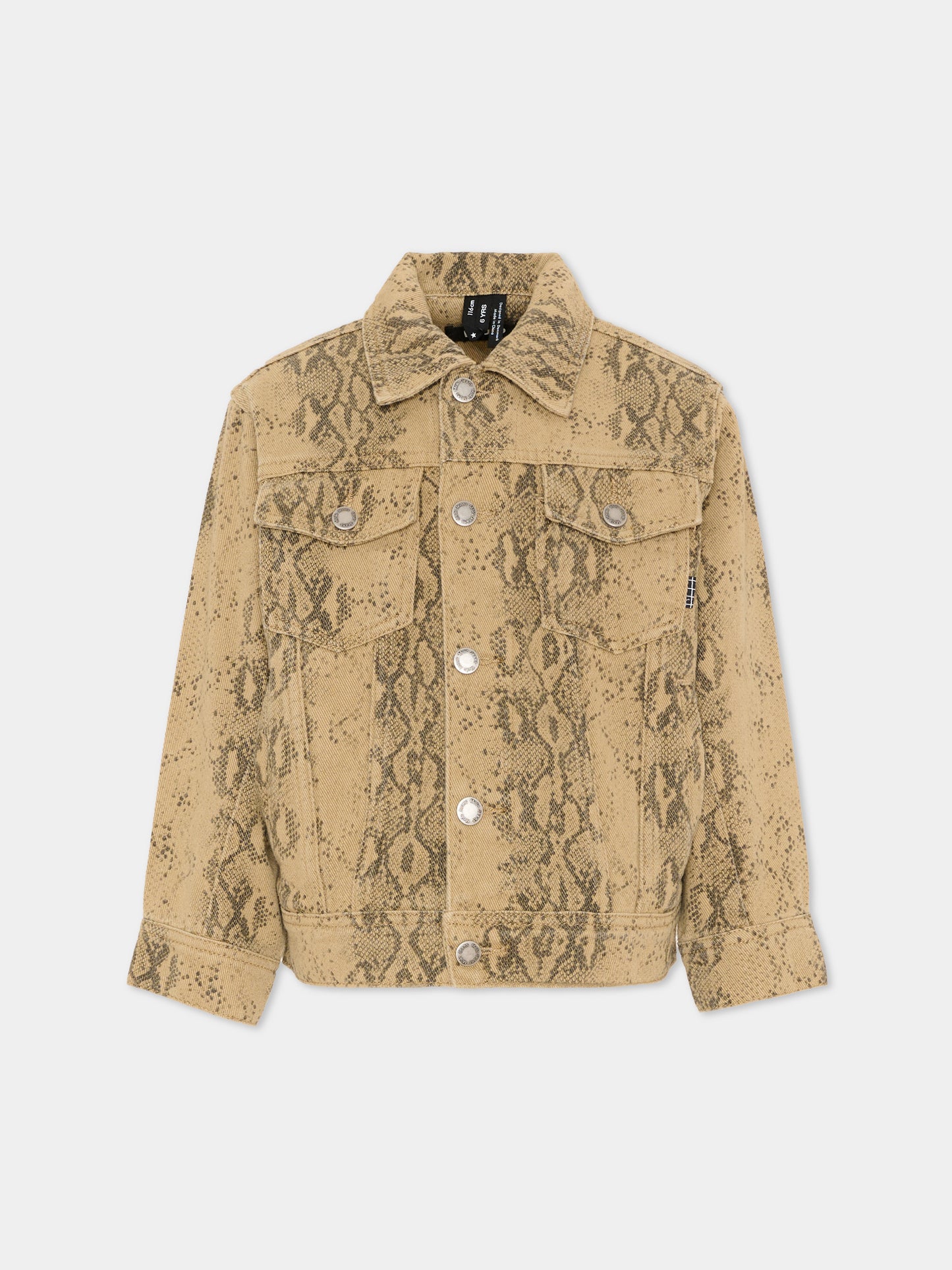 Giubbotto multicolor Honore per bambini con stampa pitone,Molo,5S26M303 9578