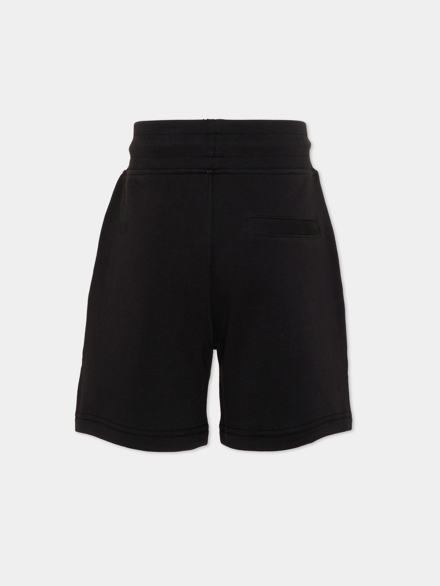 Shorts sportivi neri Alw per bambini,Molo,6S26H201 0099