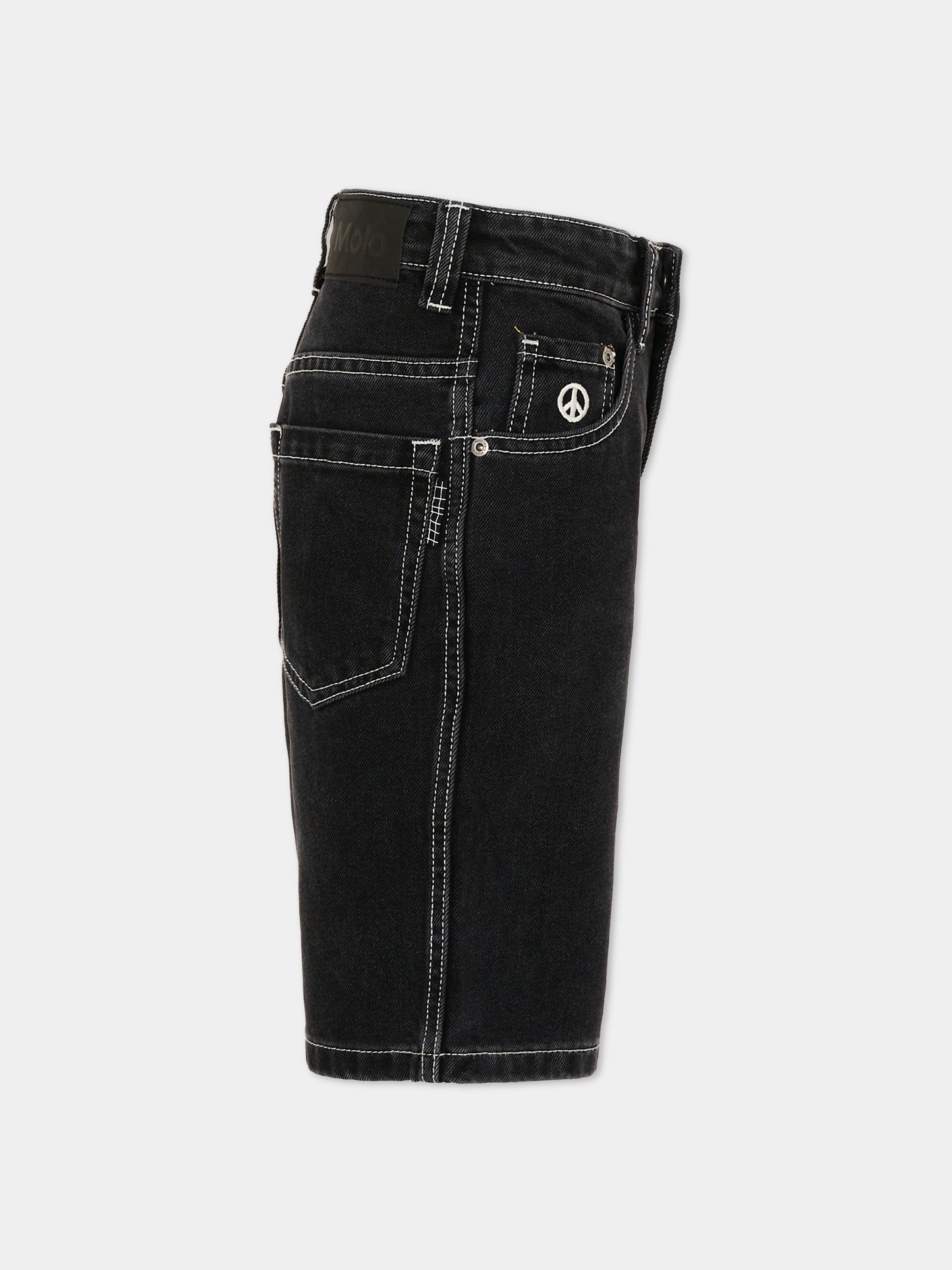 Shorts Alpha neri per bambini,Molo,6S26H303 1866