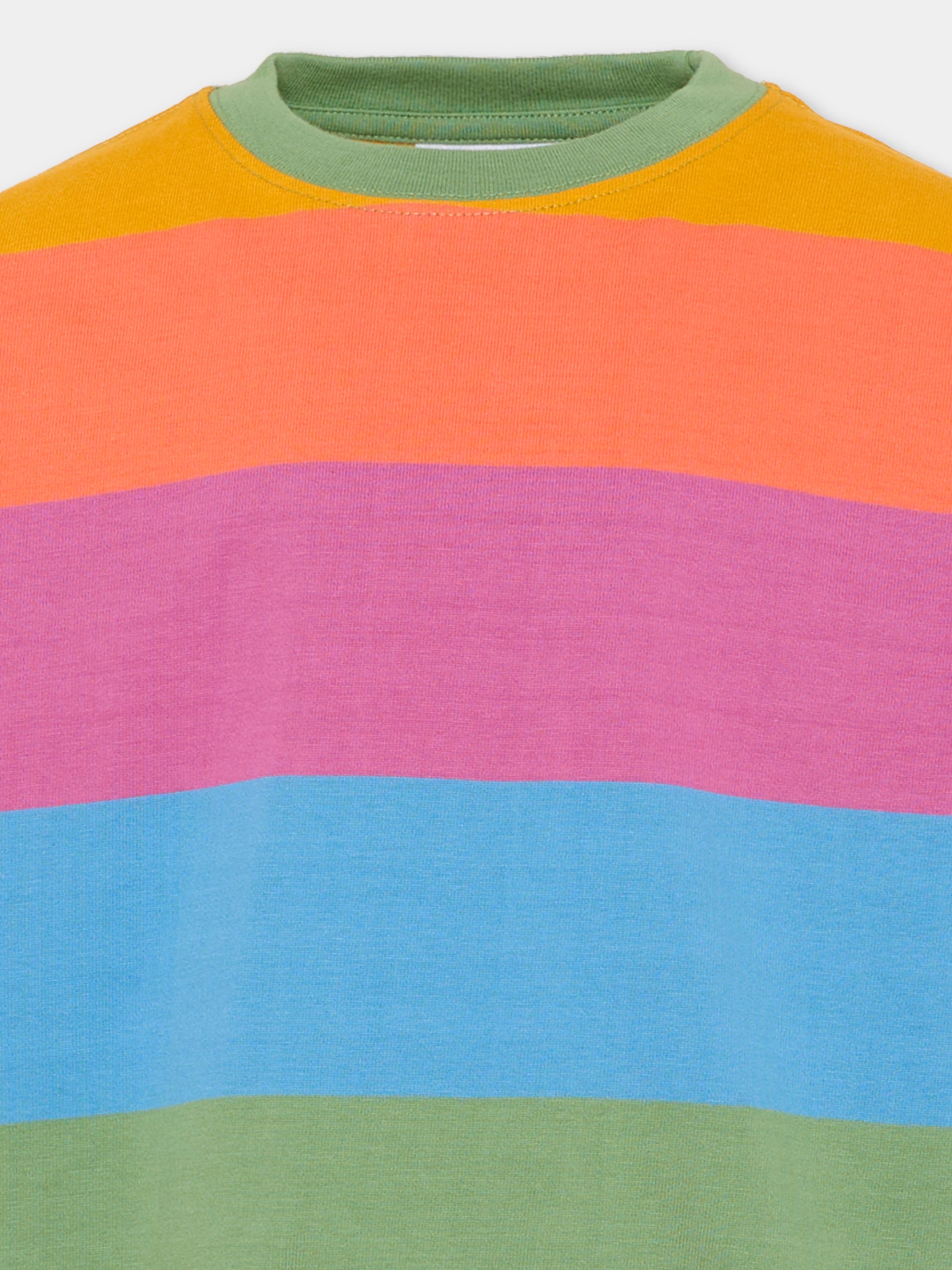 Felpa Monti multicolor per bambini con motivo a righe,Molo,6S26J206 9579