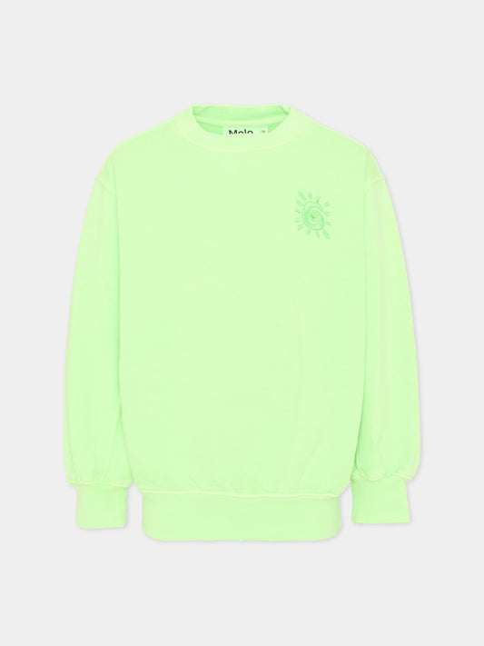 Felpa verde Magni per bambino,Molo,6S26J216 5694