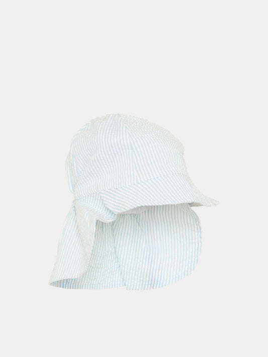 Cappello celeste Neo per neonato a righe,Molo,7S26T203 9568