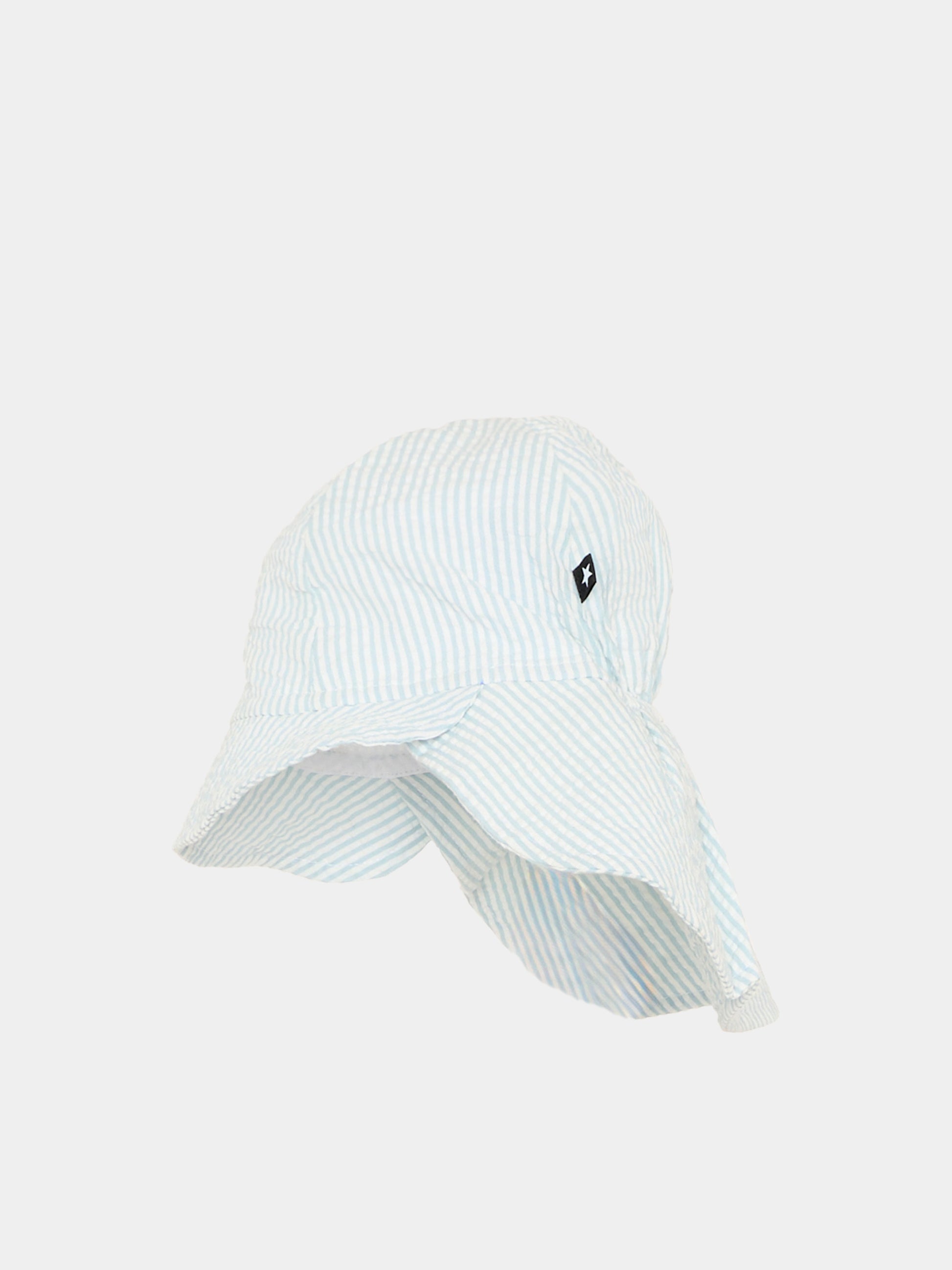 Cappello celeste Neo per neonato a righe,Molo,7S26T203 9568