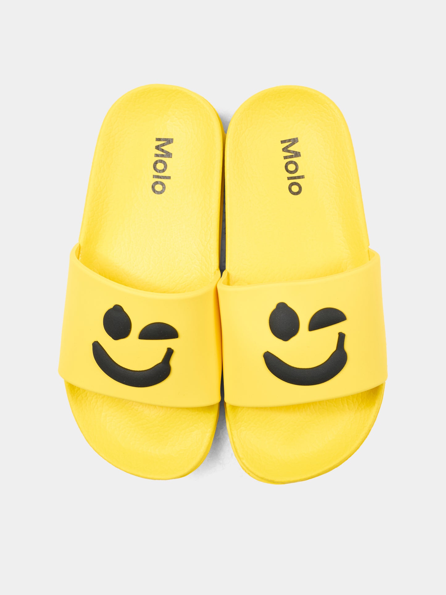 Ciabatte Zhappy gialle per bambini con smile,Molo,7S26U201 5596