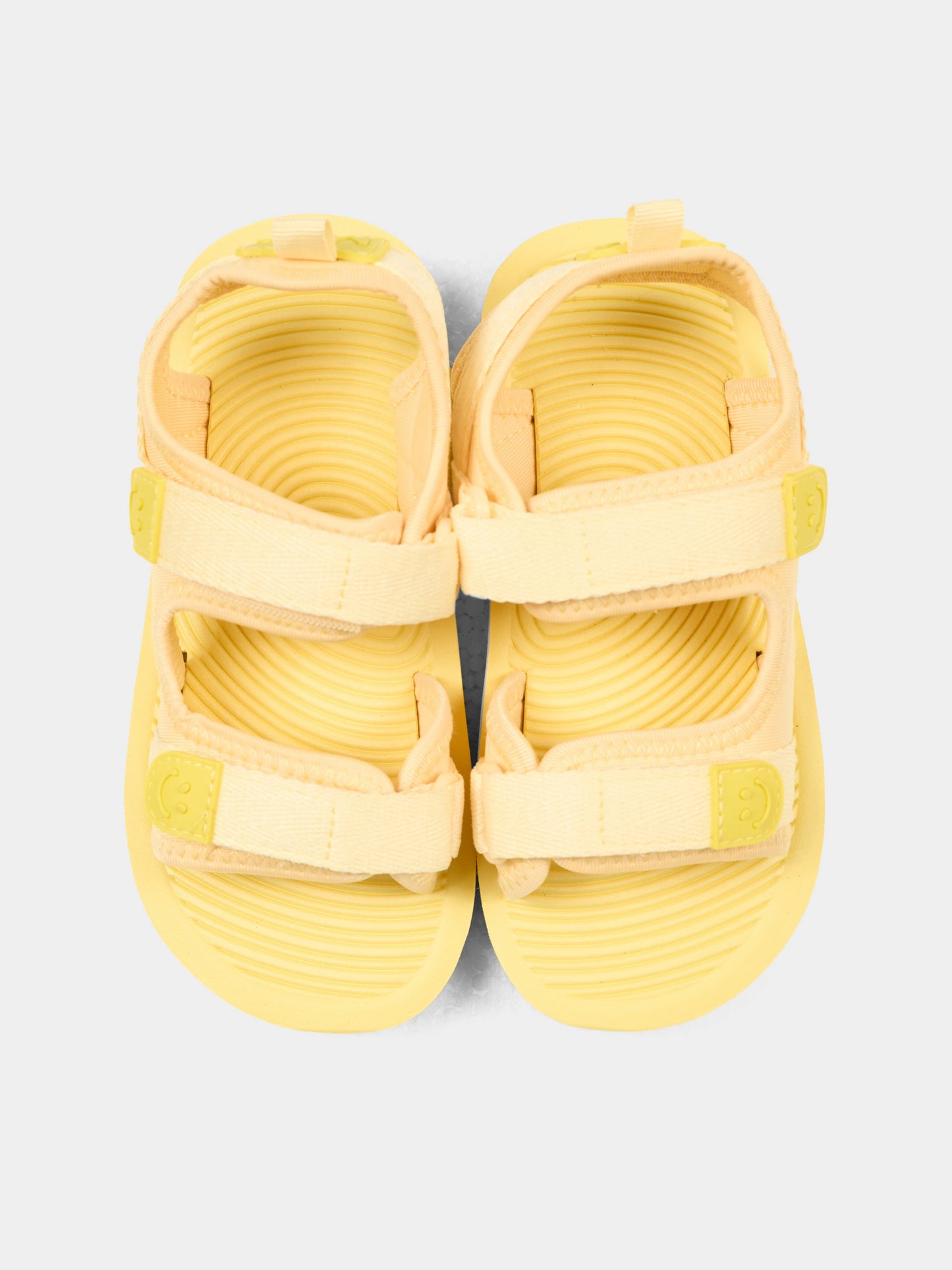 Sandali gialli per neonati e bambini con logo,Molo,7S26U301 5595