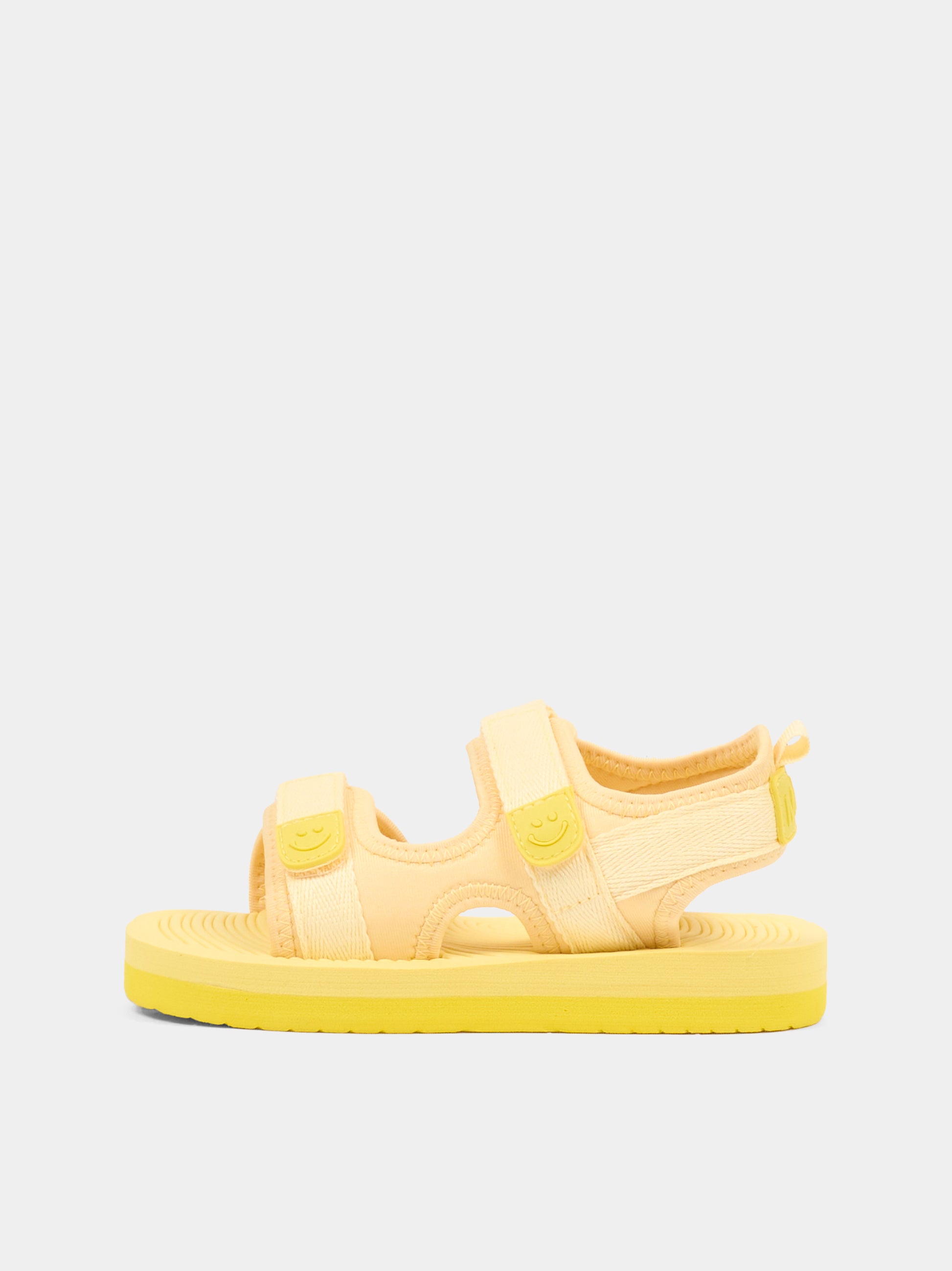 Sandali gialli per neonati e bambini con logo,Molo,7S26U301 5595