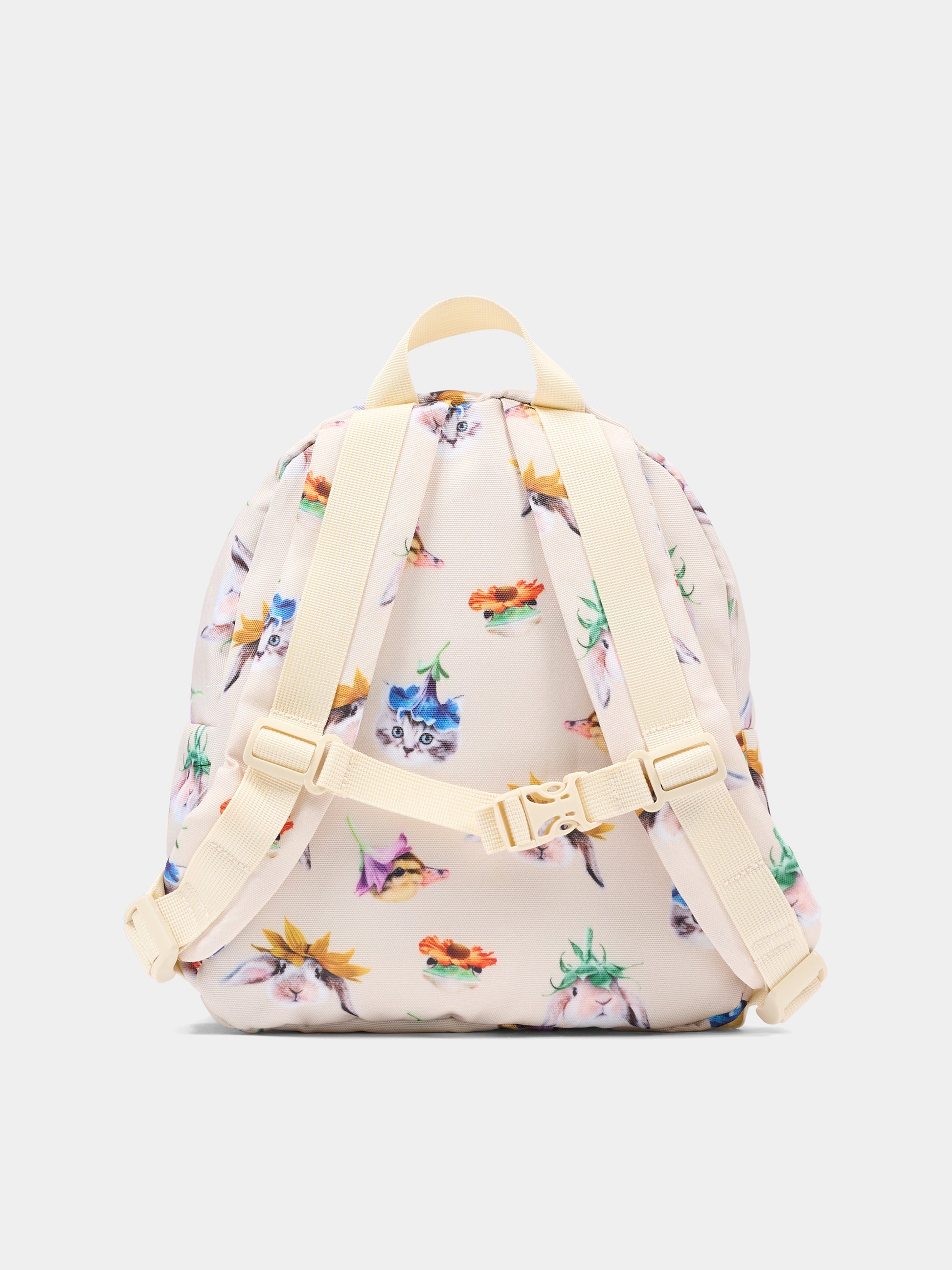 Zaino beige per bambina con animali,Molo,7S26V201 9539