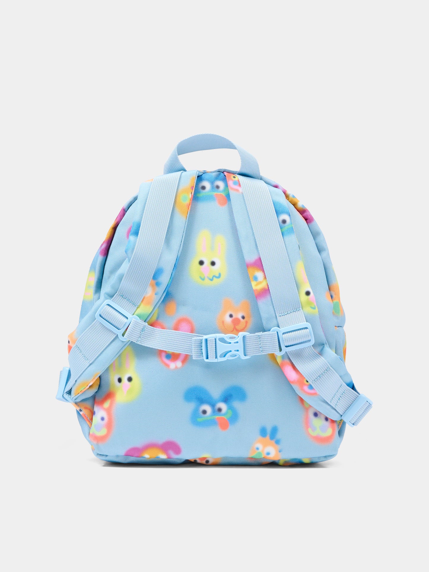 Zaino celeste per bambini con animali multicolor,Molo,7S26V201 9559
