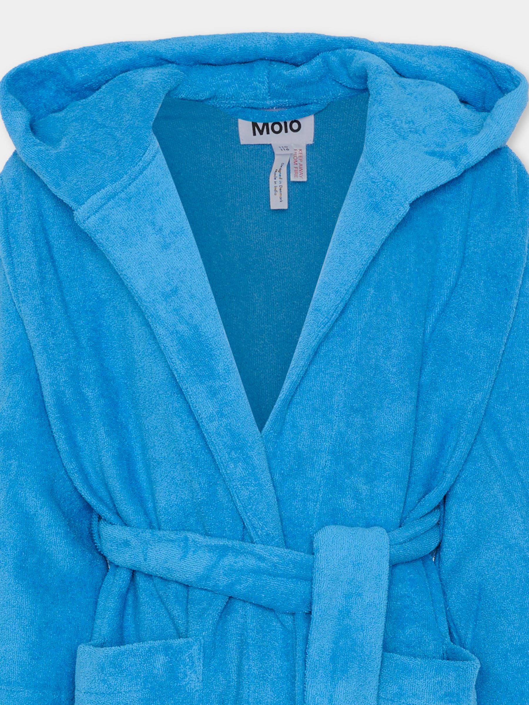 Accappatoio Wyn azzurro per bambino,Molo,7S26W401 5615