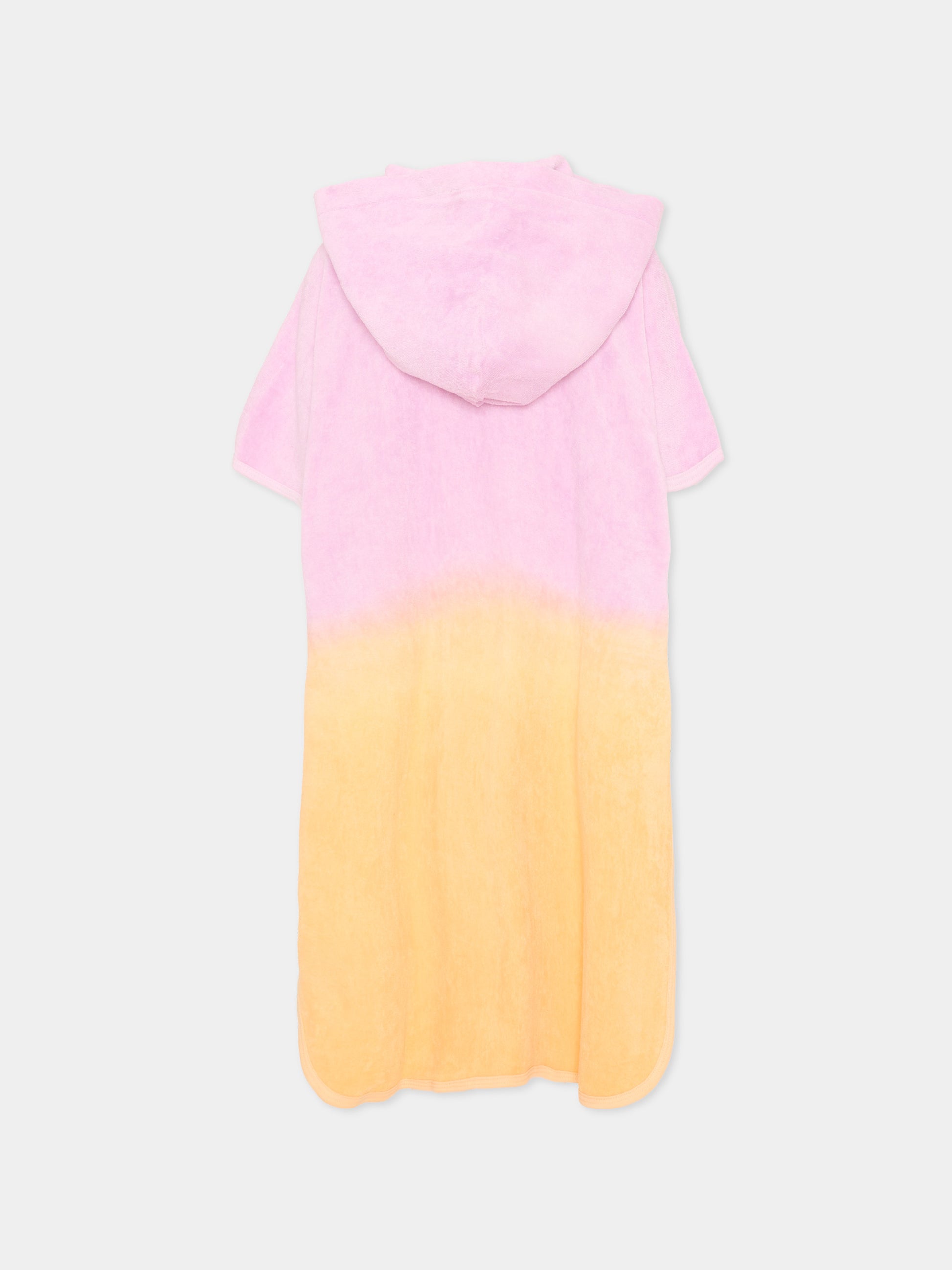 Accappatoio multicolor Beach Cover Up per bambina,Molo,7S26Y101 5225