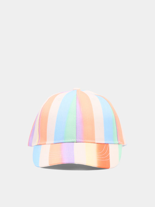 Cappello multicolor Shade per bambina con righe arcobaleno,Molo,7S26Y307 9525