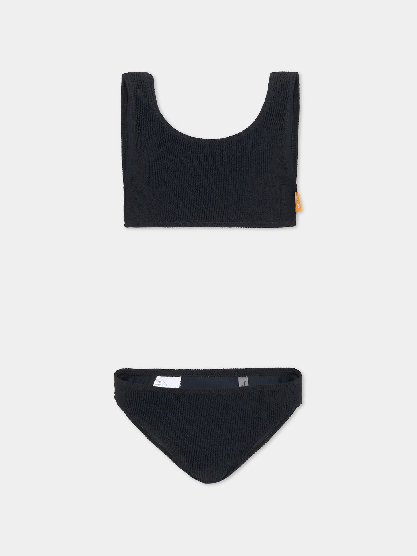 Bikini Nola Crepe nero per bambina,Molo,8NOSP101 0099