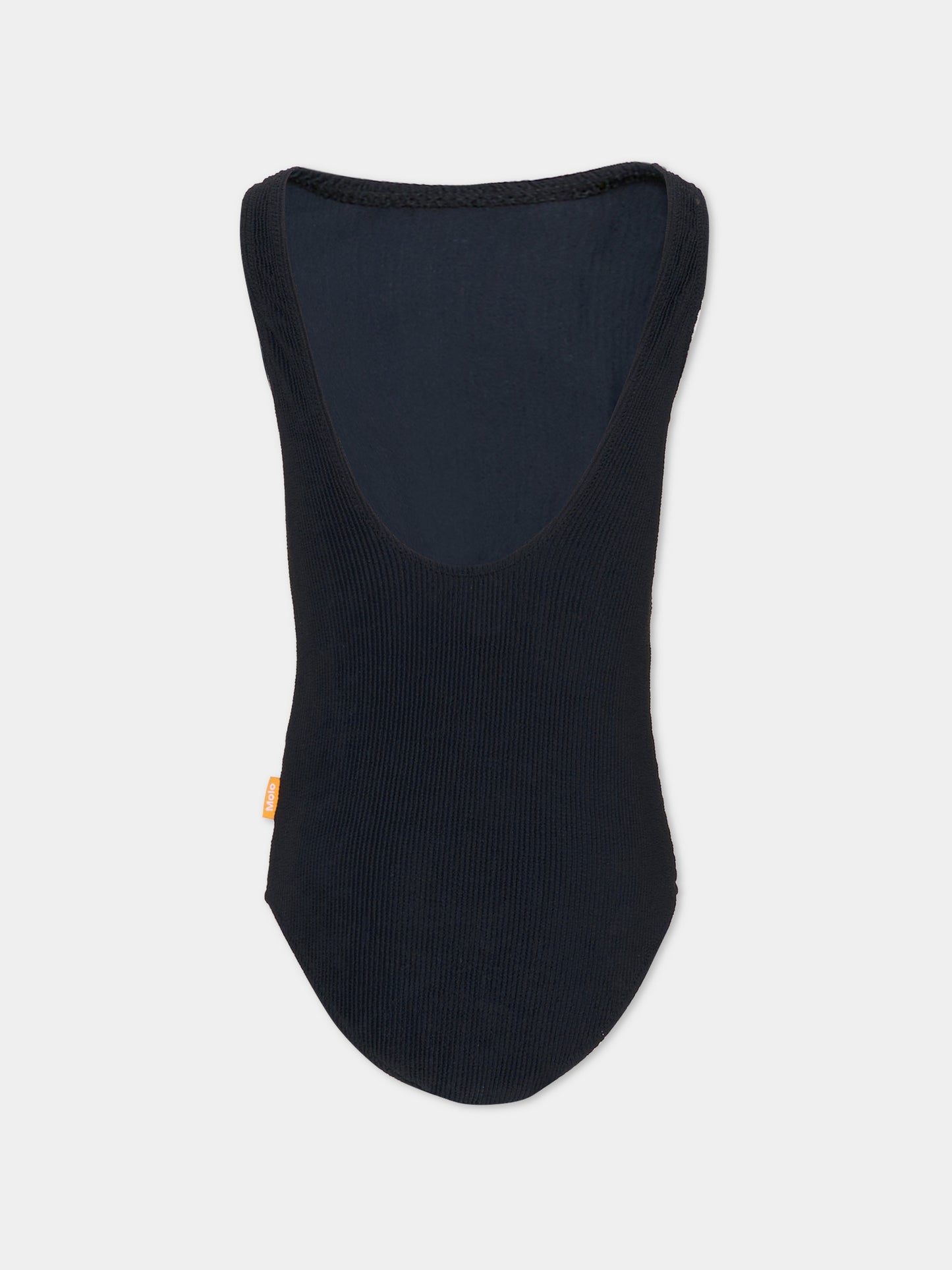 Costume intero Nika Crepe nero per bambina,Molo,8NOSP501 0099