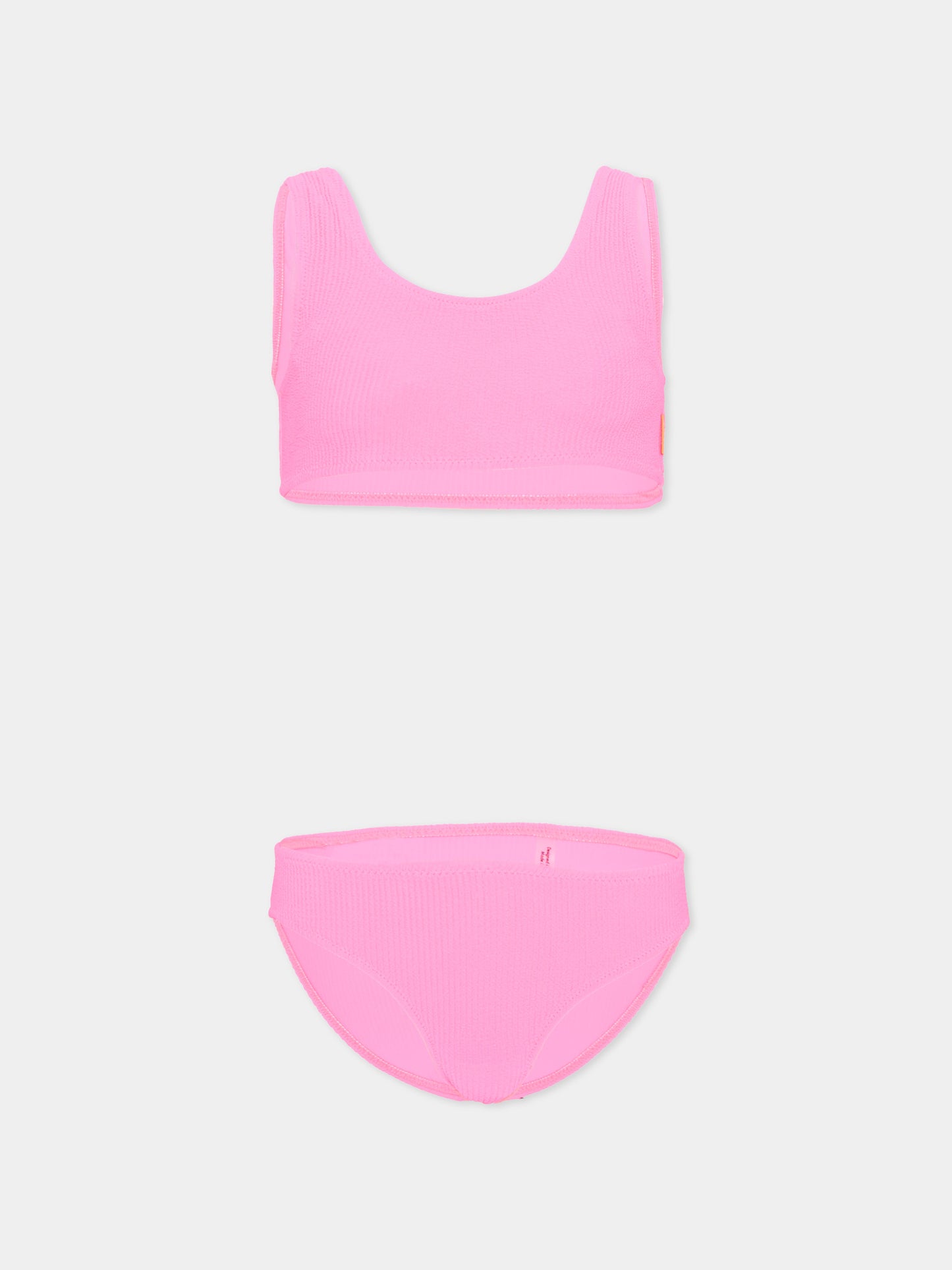 Fuchsia Nola Crepe Bikini for Girl