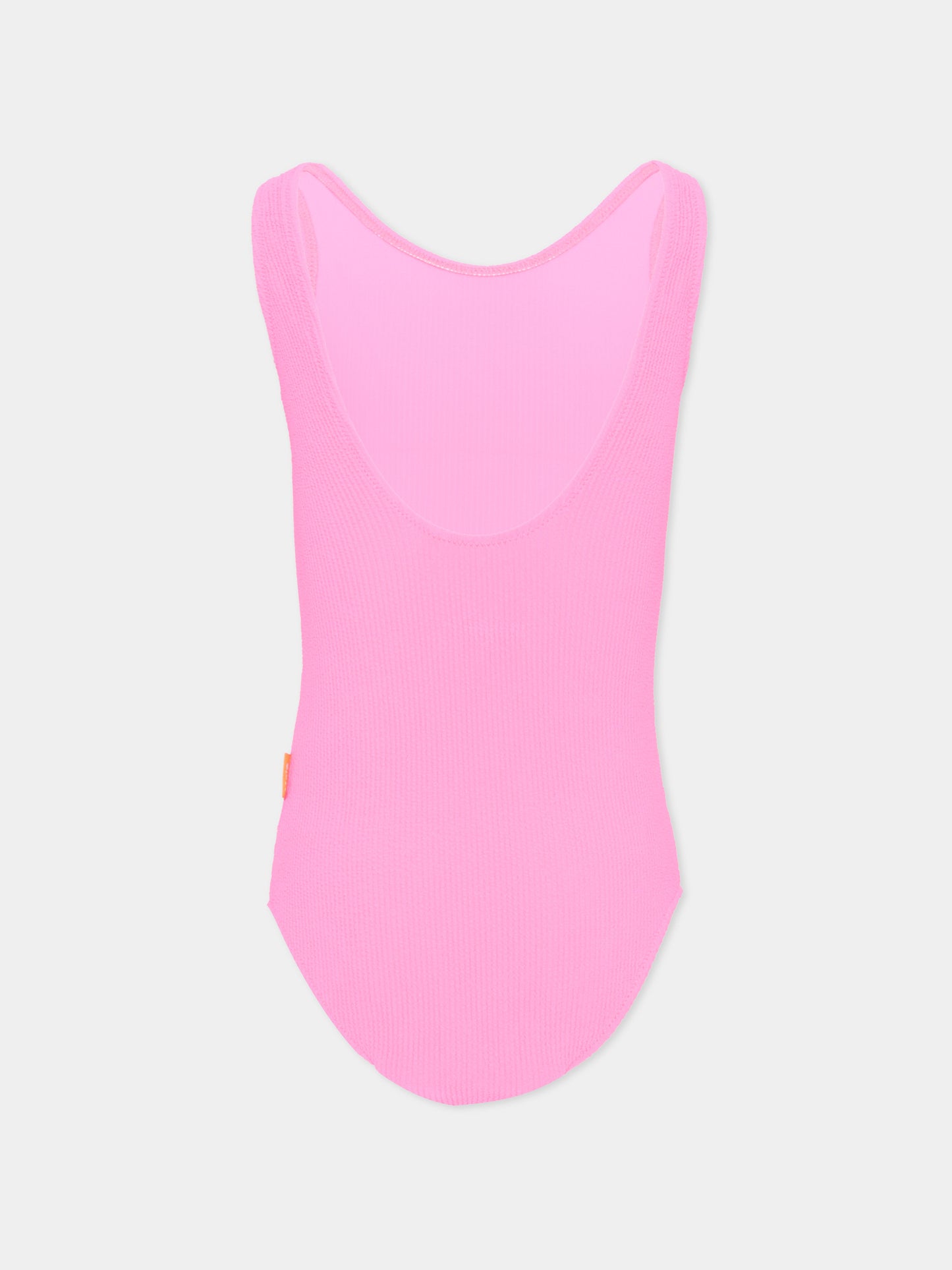 Costume fucsia Nika Crepe per bambina,Molo,8S26P510 8489