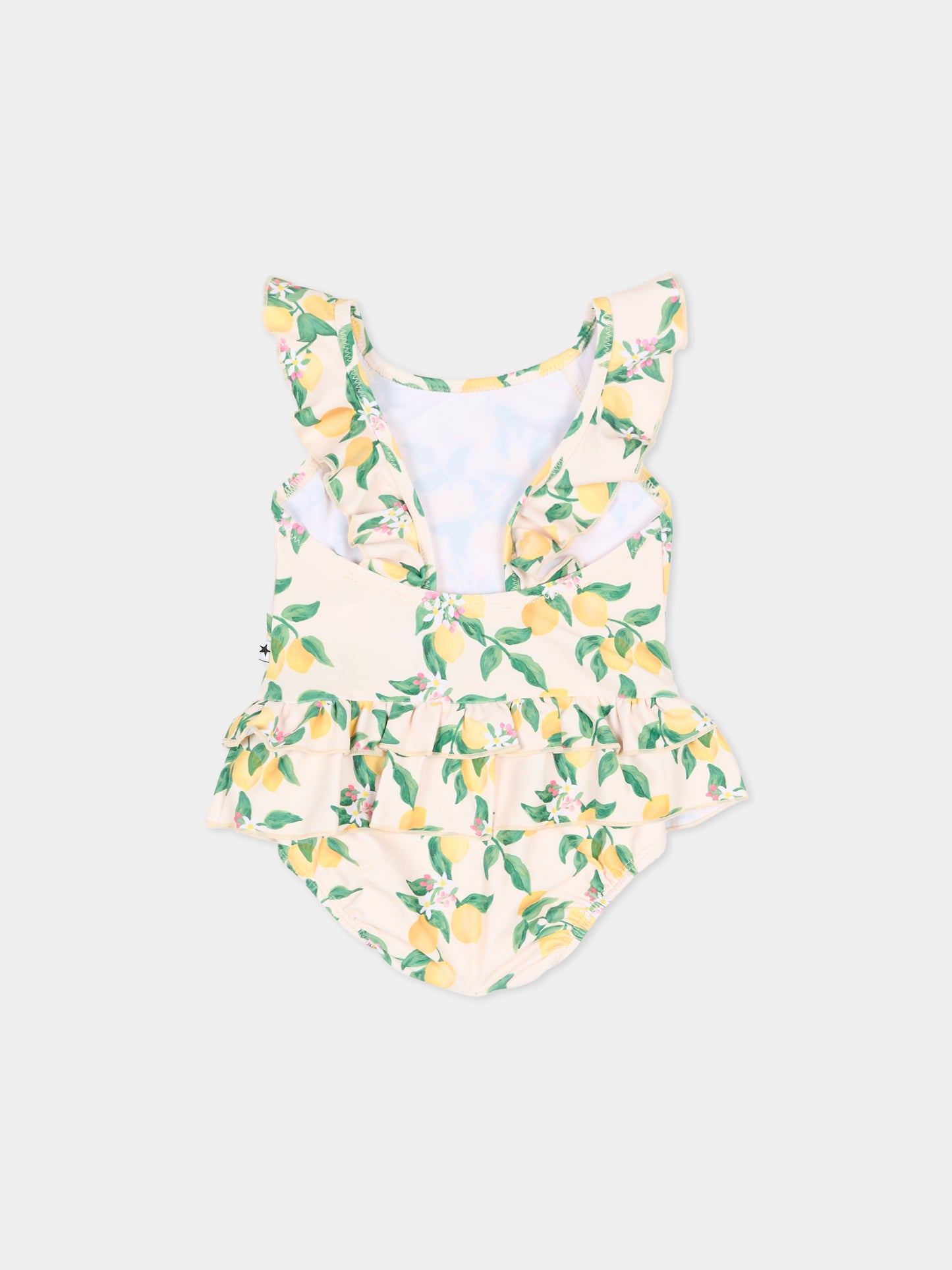 Costume intero Nalani multicolor per neonata con limoni,Molo,8S26P524 9516