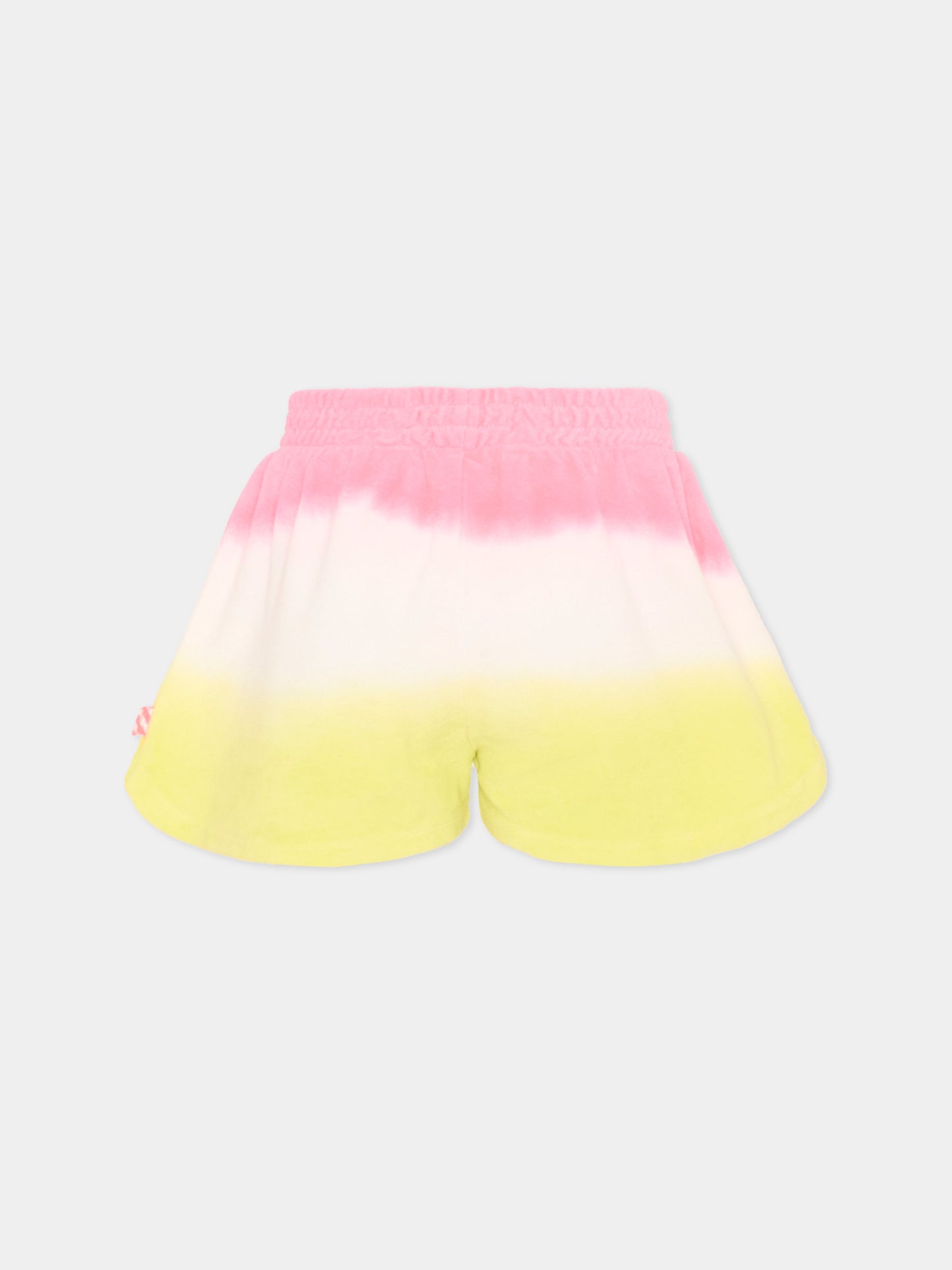 Shorts sportivi multicolor per bambina,Billieblush,U21899 499