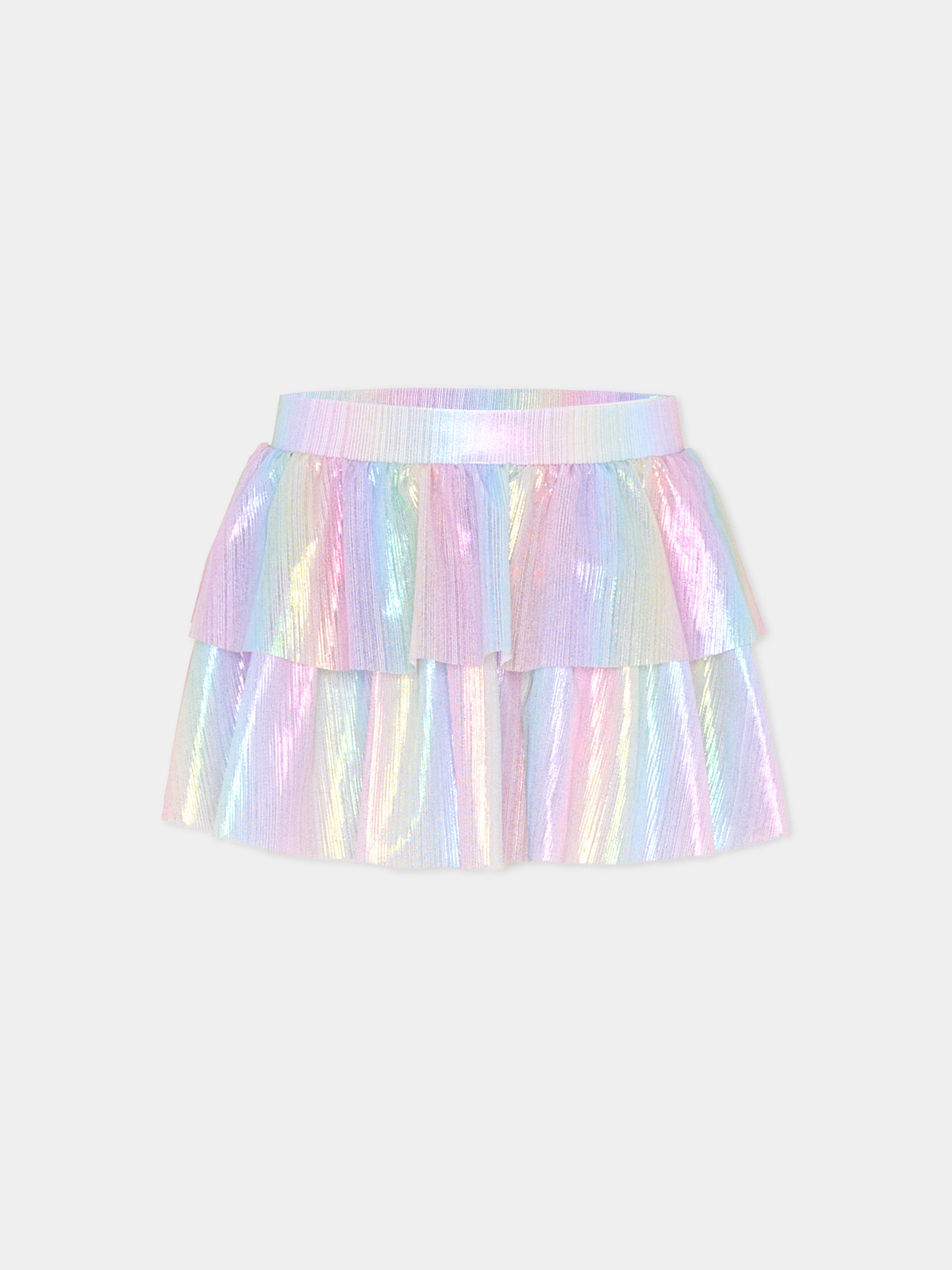 Copricostume multicolor per bambina iridescente,Billieblush,U21968 Z41