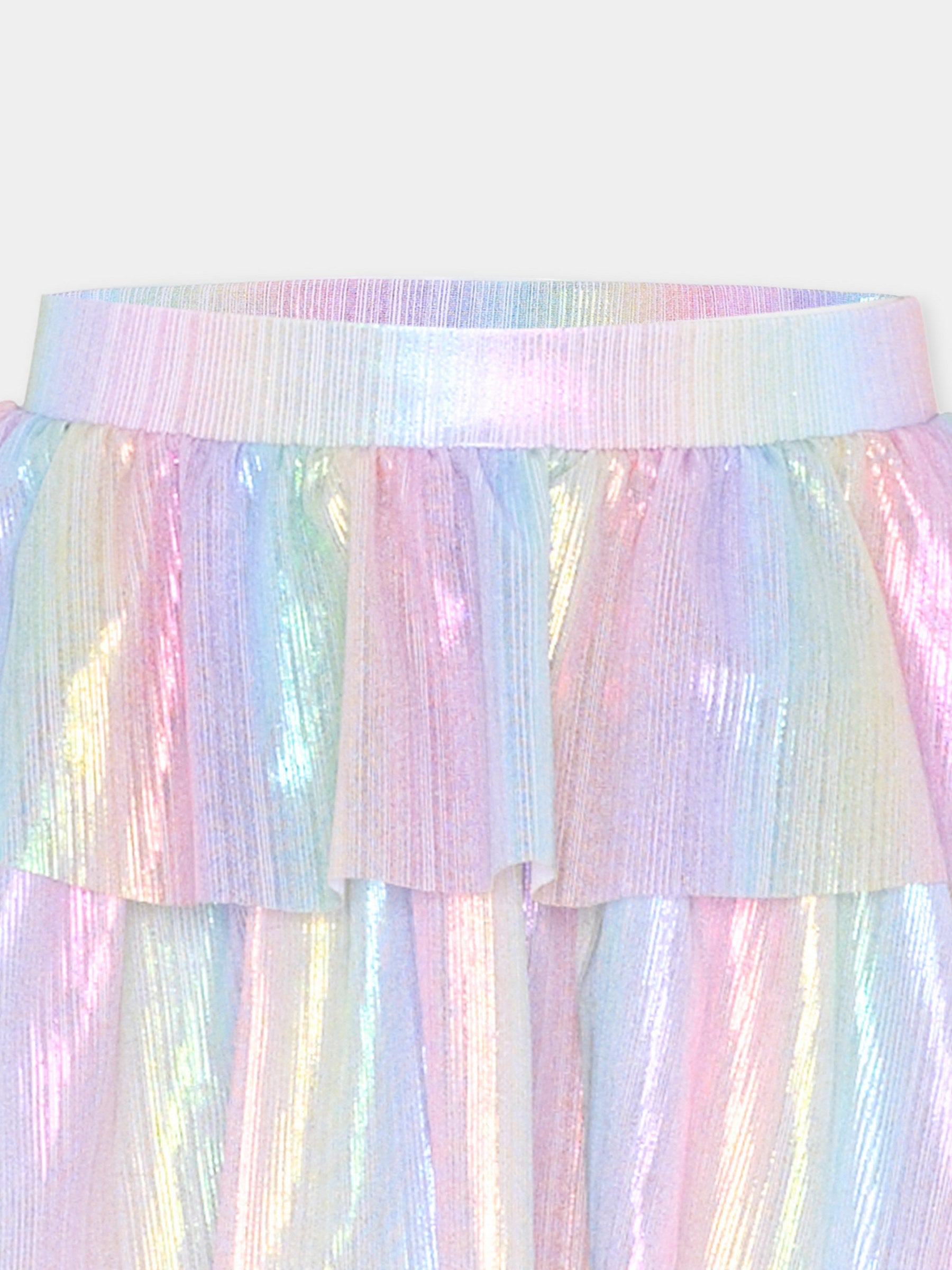 Copricostume multicolor per bambina iridescente,Billieblush,U21968 Z41