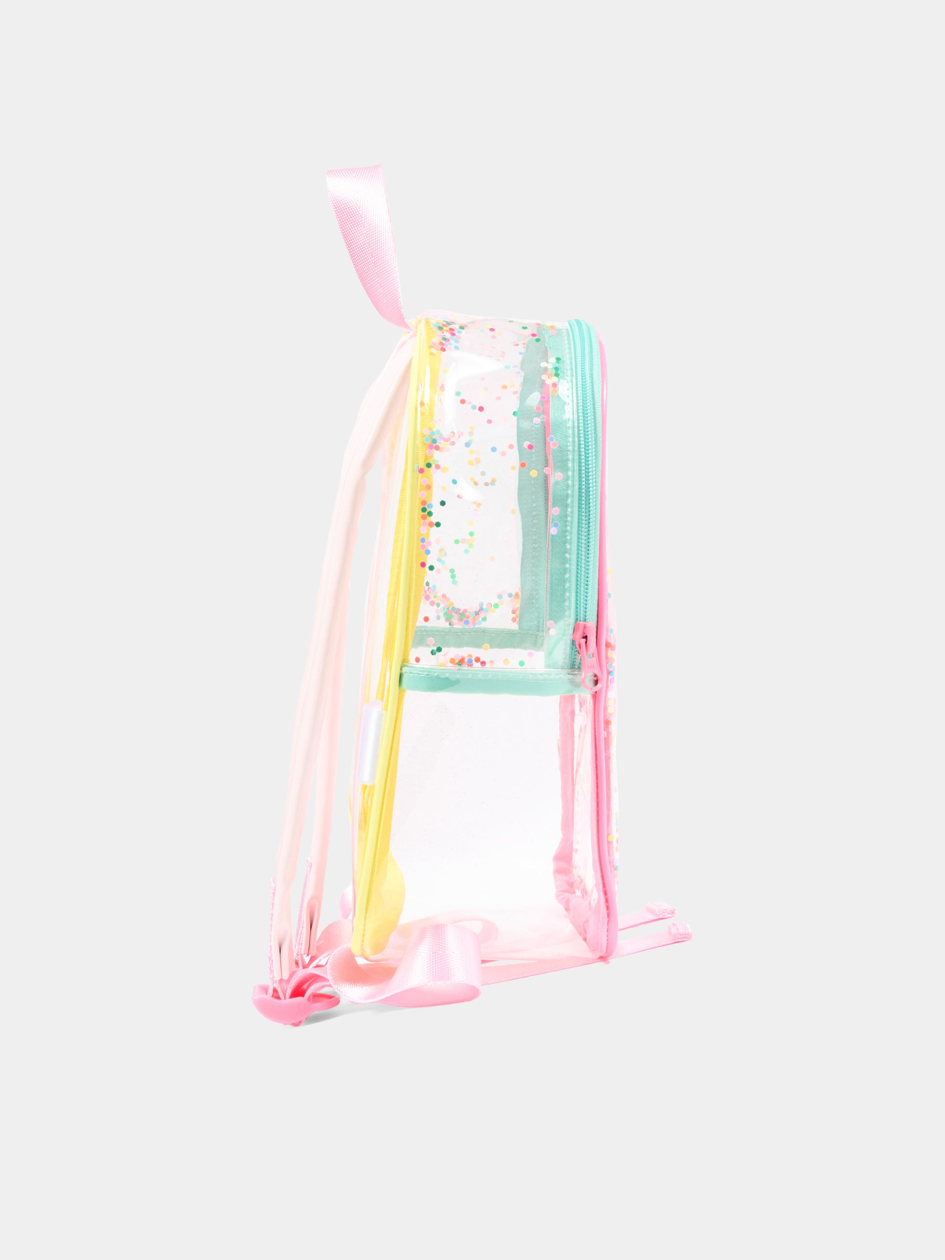 Zaino rosa per bambina con glitter,Billieblush,U22047 44L